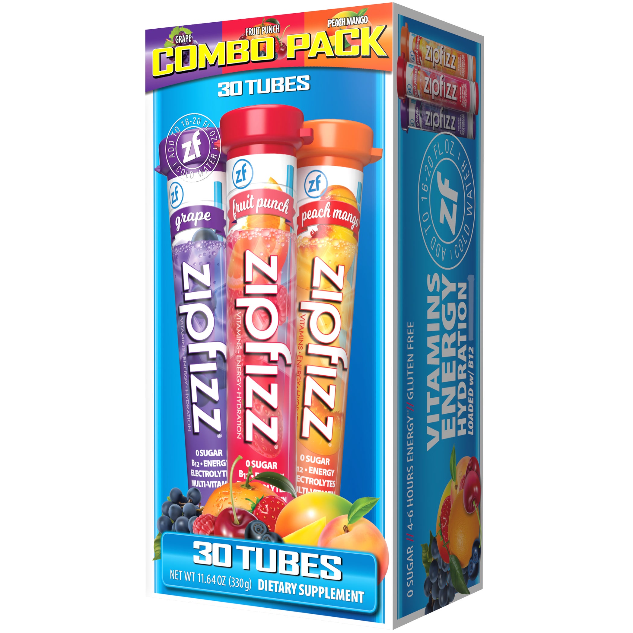 ZIPFIZZ VARIETY PACK 30CT - Image 1