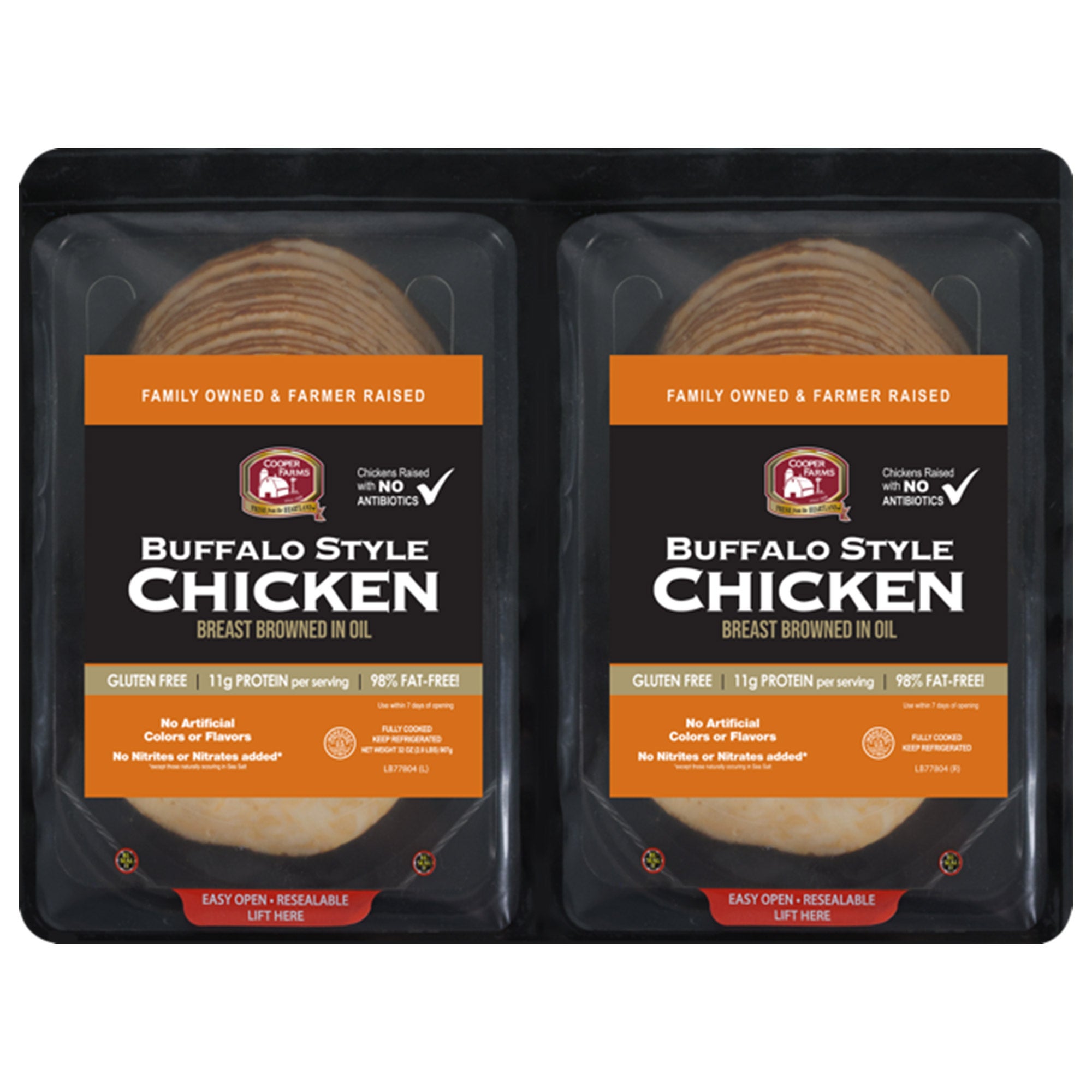 COOPER FARMS BUFFALO CHICKEN 2/1 LB - Image 1
