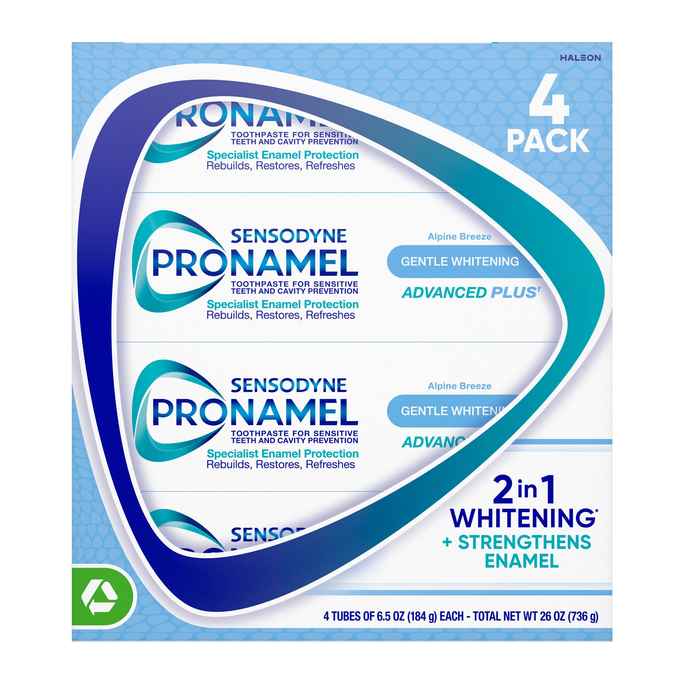 PRONAMEL GENTLE WHITENING ADV TOOTHPASTE 4/6.5 OZ