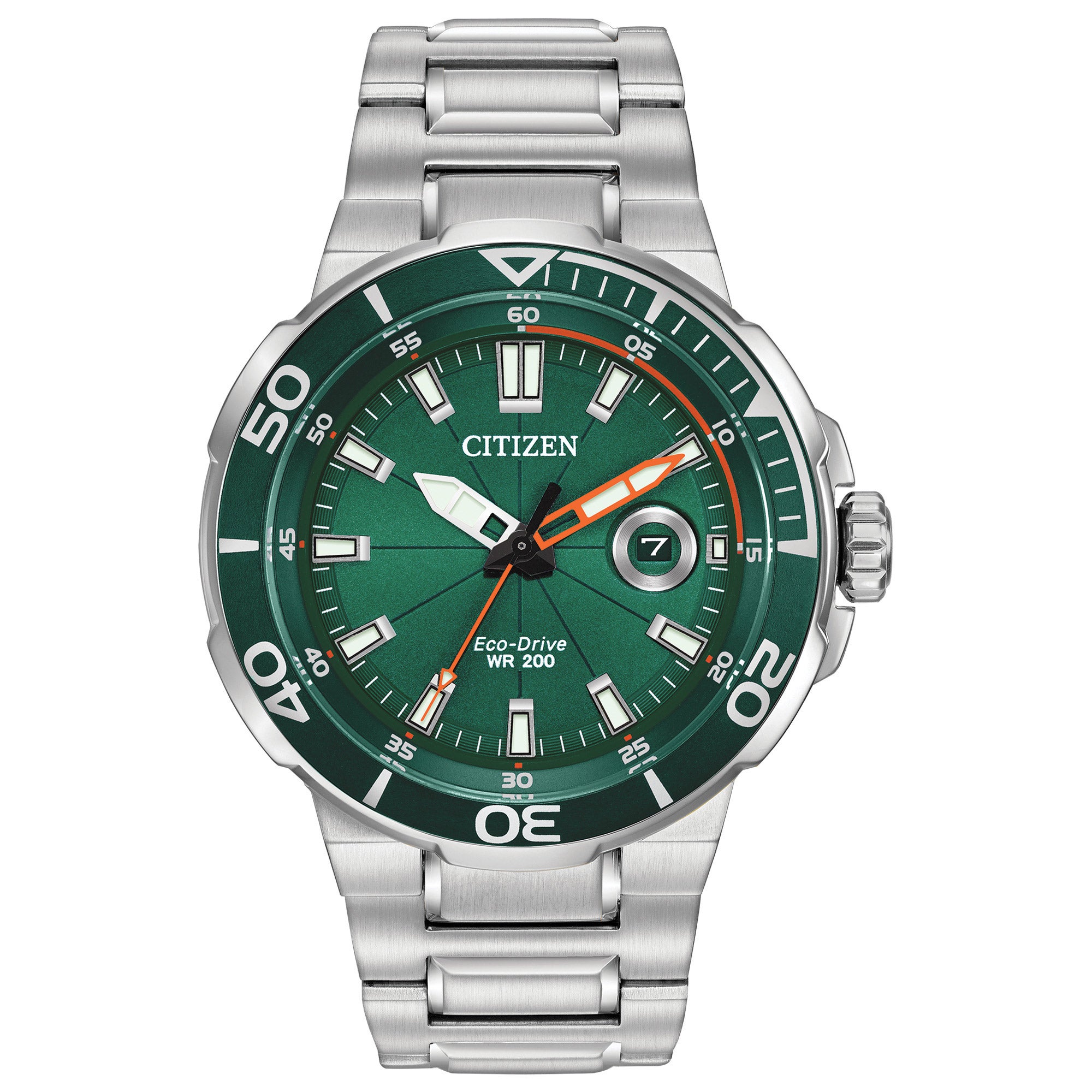 CITIZEN ENDEAVOR ECO-DRIVE STAINLESS MEN'S QUARTZ WATCH