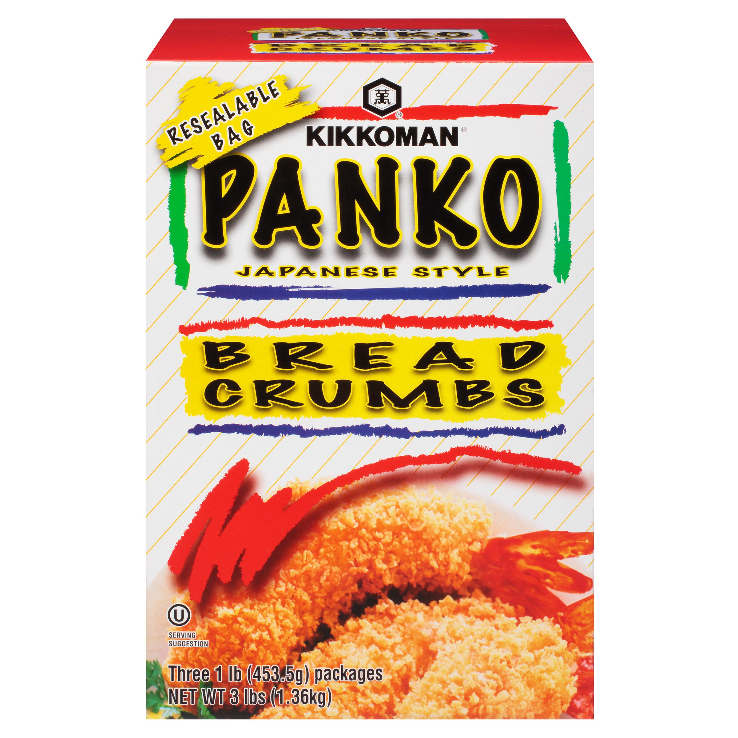 KIKKOMAN PANKO BREAD CRUMBS 48 OZ