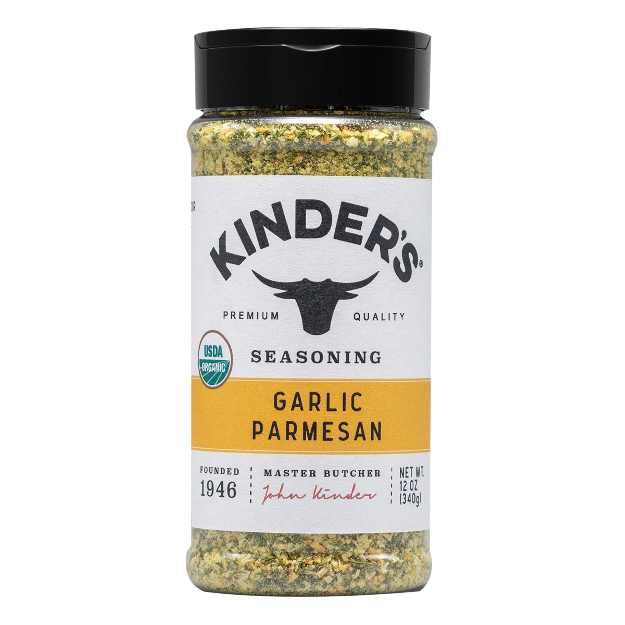 KINDER'S ORGANIC GARLIC PARMESAN 12 OZ (.75 LBS)
