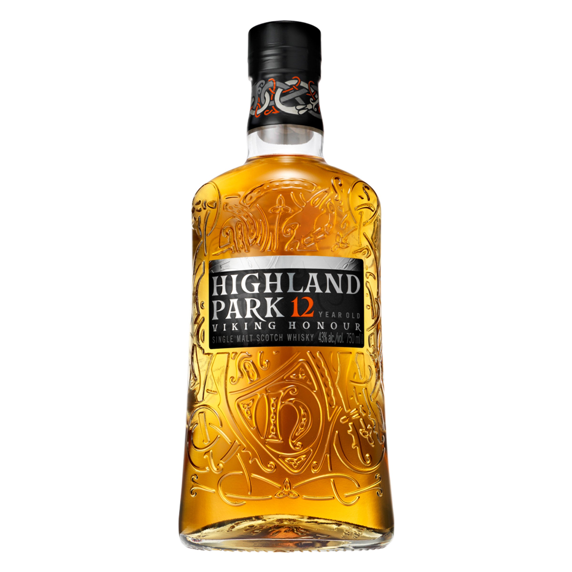 HIGHLAND PARK 12 YEAR SINGLE MALT SCOTCH SCOTLAND 750 ML