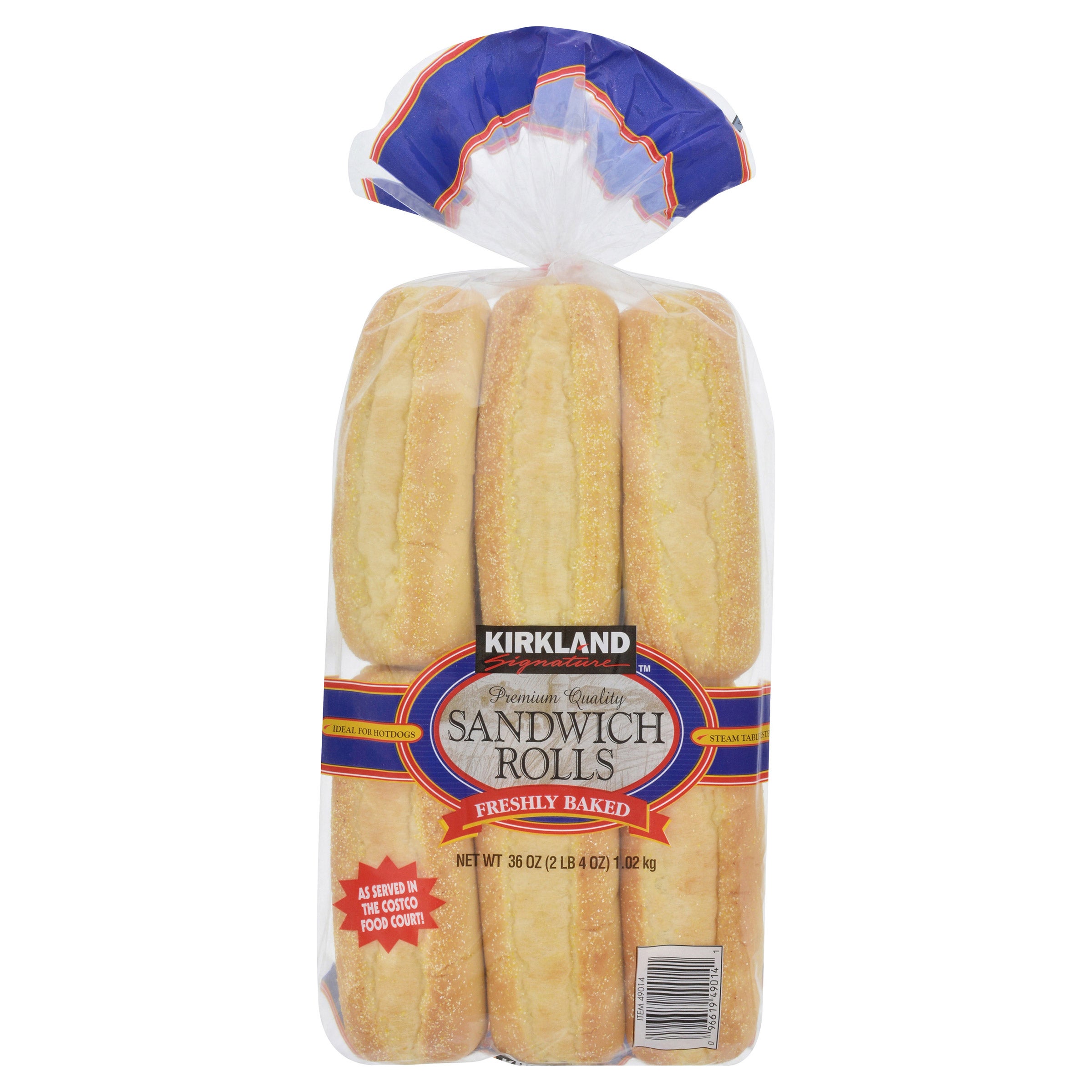 KIRKLAND SIGNATURE SANDWICH ROLLS 12 CT 36 OZ