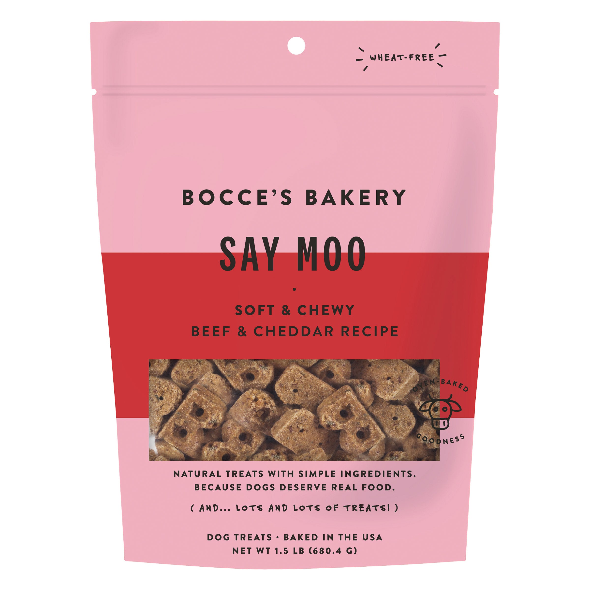 BOCCE'S BAKERY SAY MOO 24 OZ