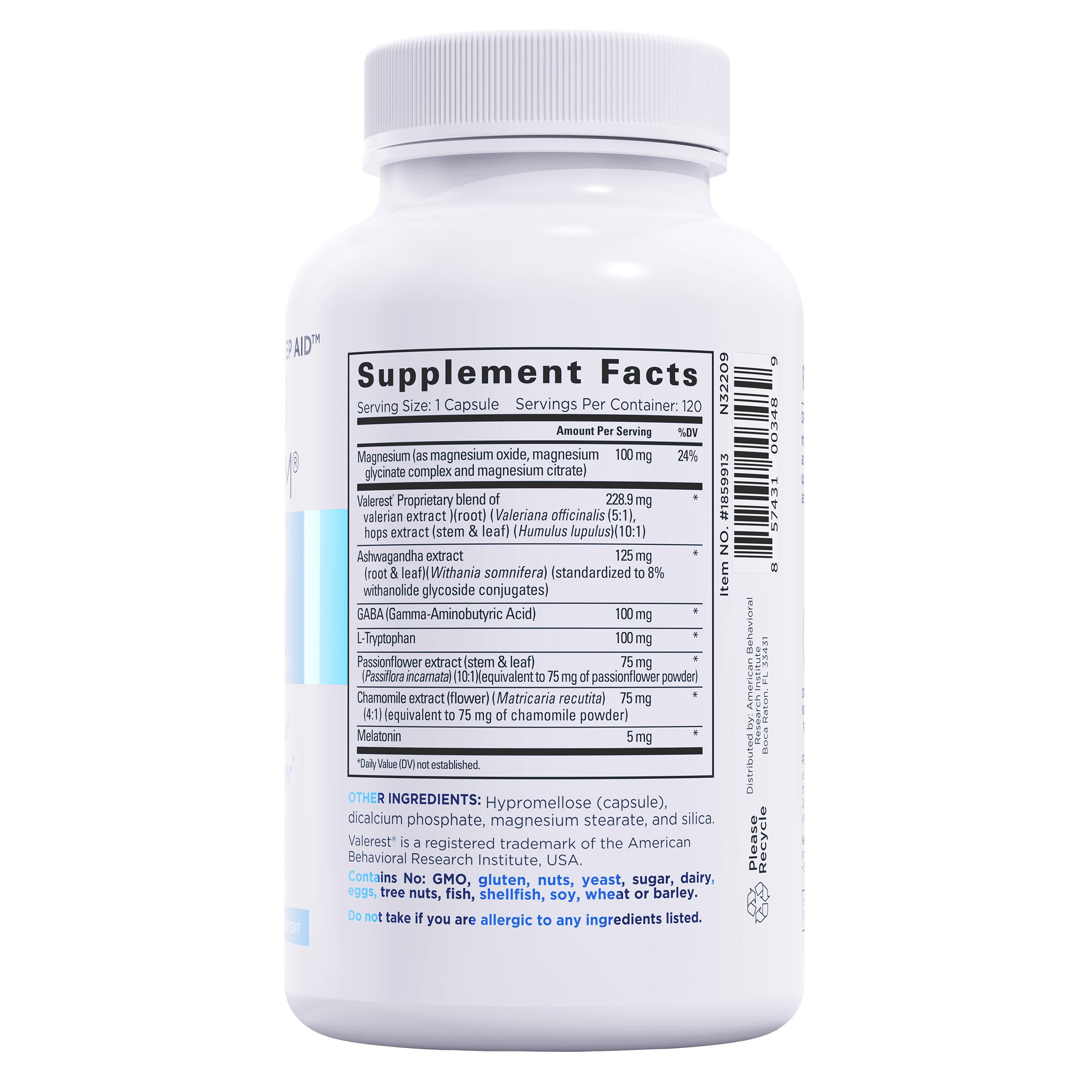 RELAXIUM SLEEP 120 CAPSULES