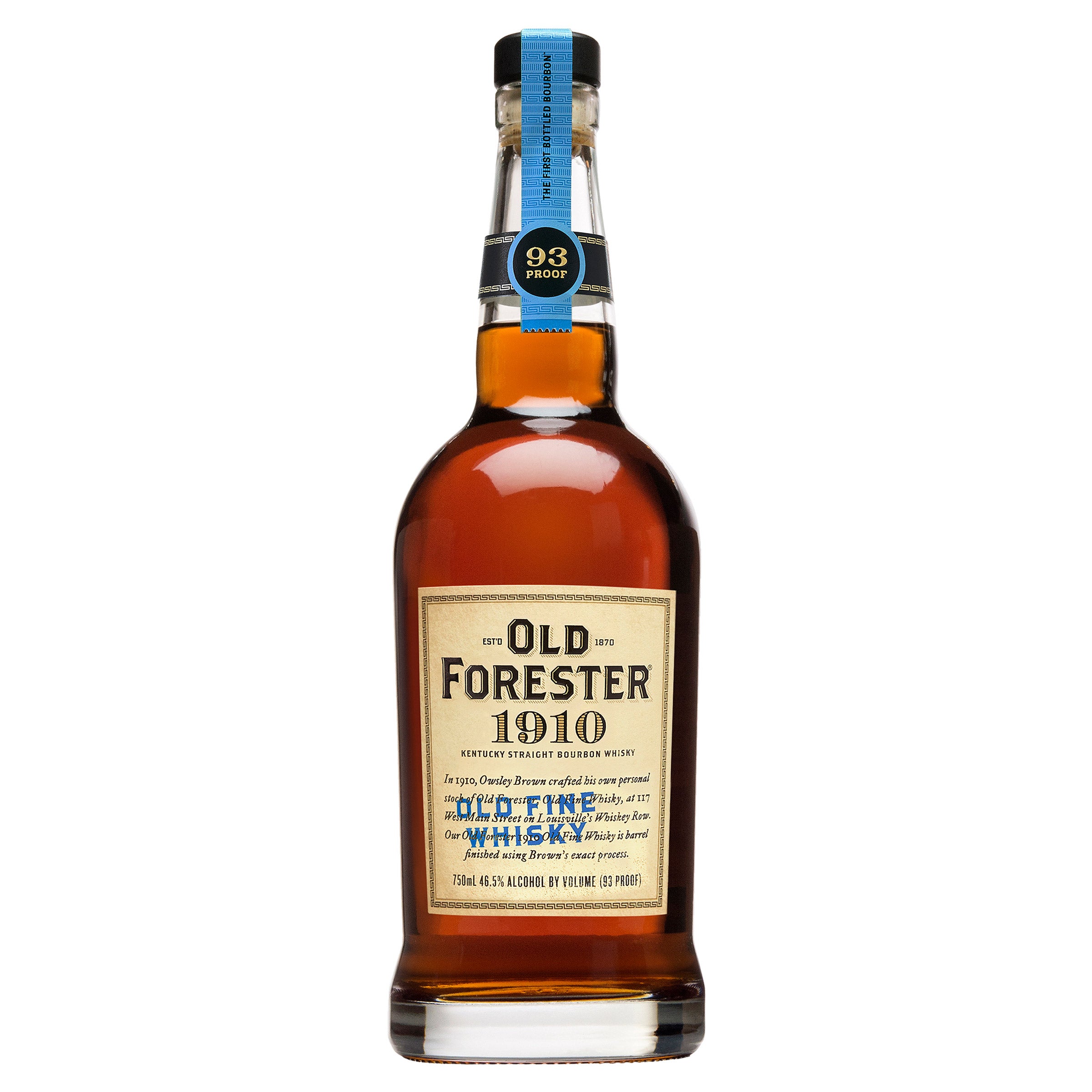 OLD FORESTER 1910 OLD FINE WHISKY KENTUCKY 750ML