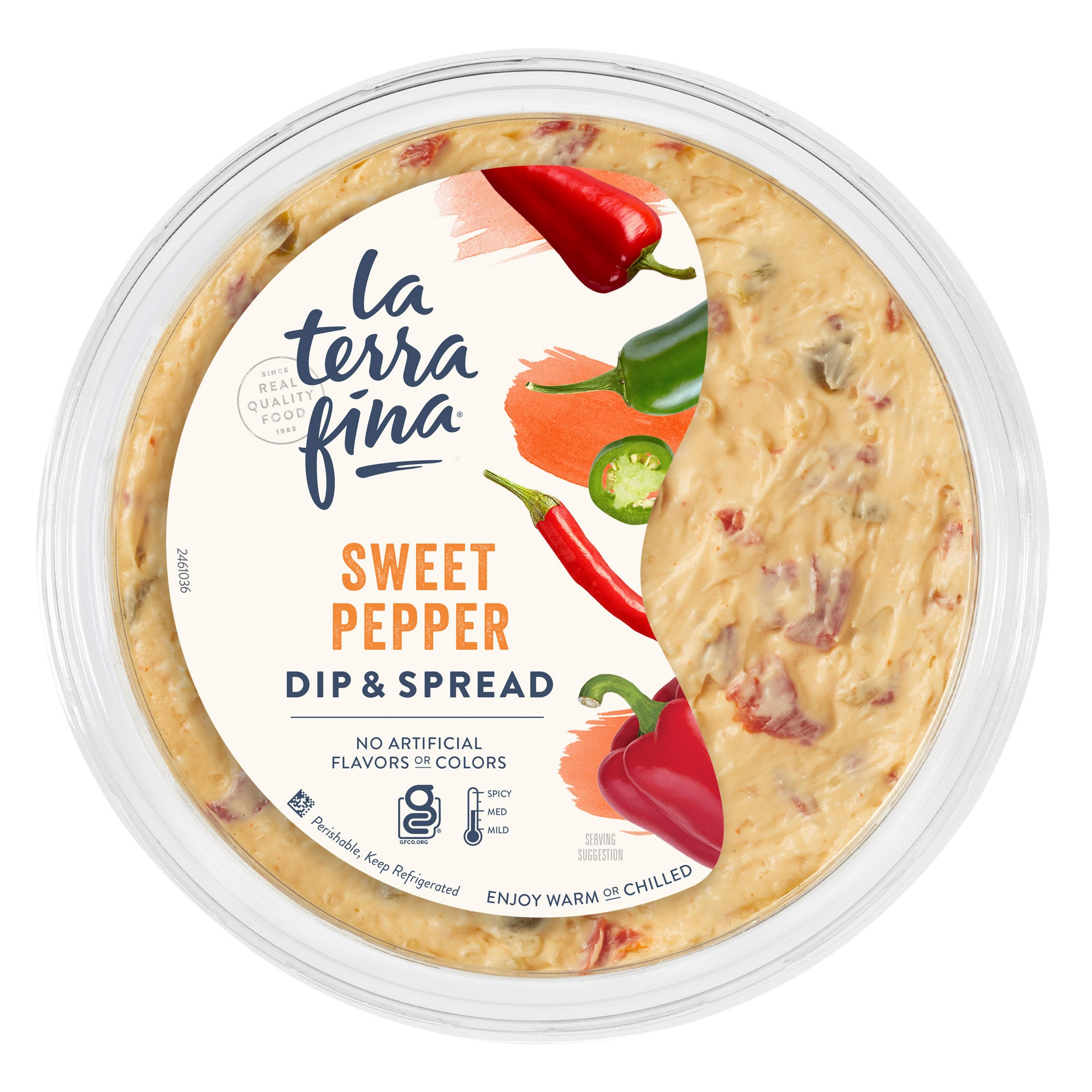 LA TERRA FINA SWEET PEPPER DIP 24 OUNCE