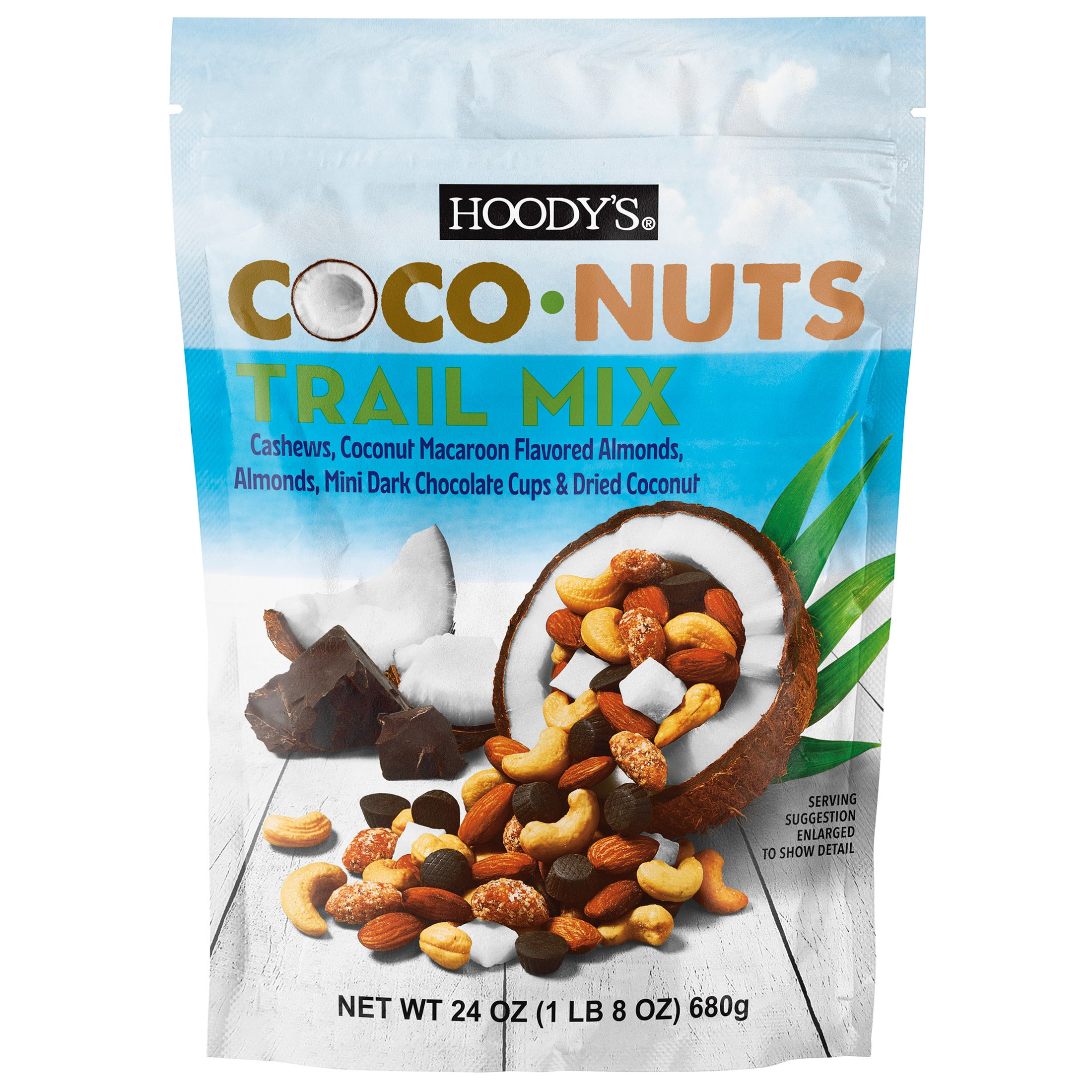 HOODY'S COCO NUTS TRAIL MIX 24 OZ - Image 1