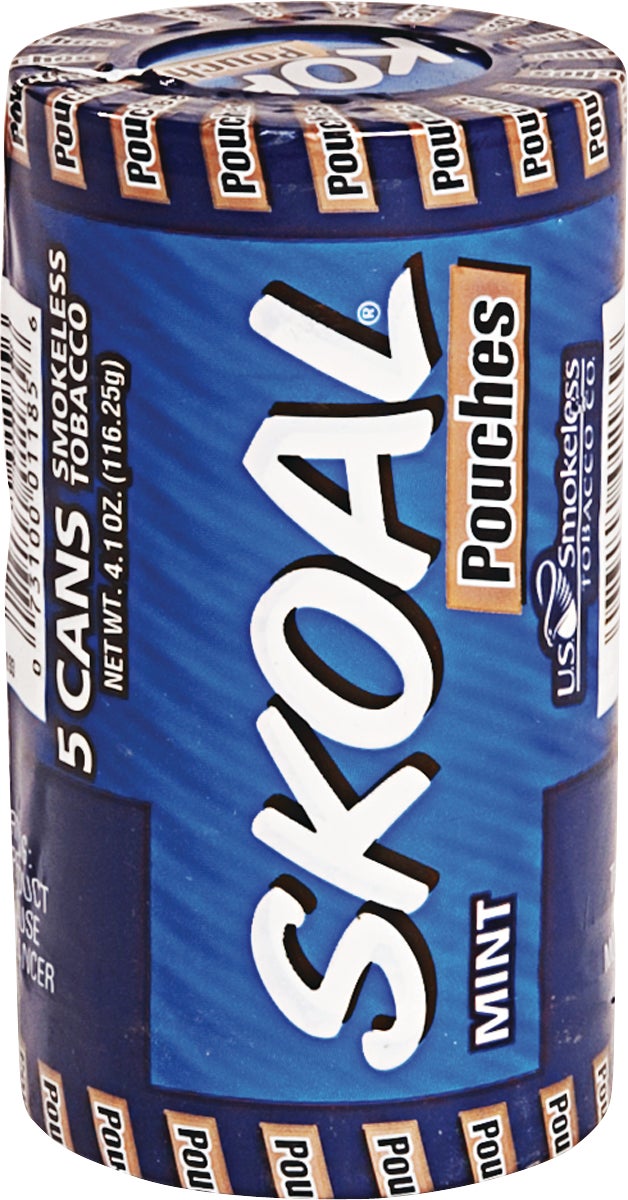 SKOAL MINT POUCHES 5/.82 OZ CANS