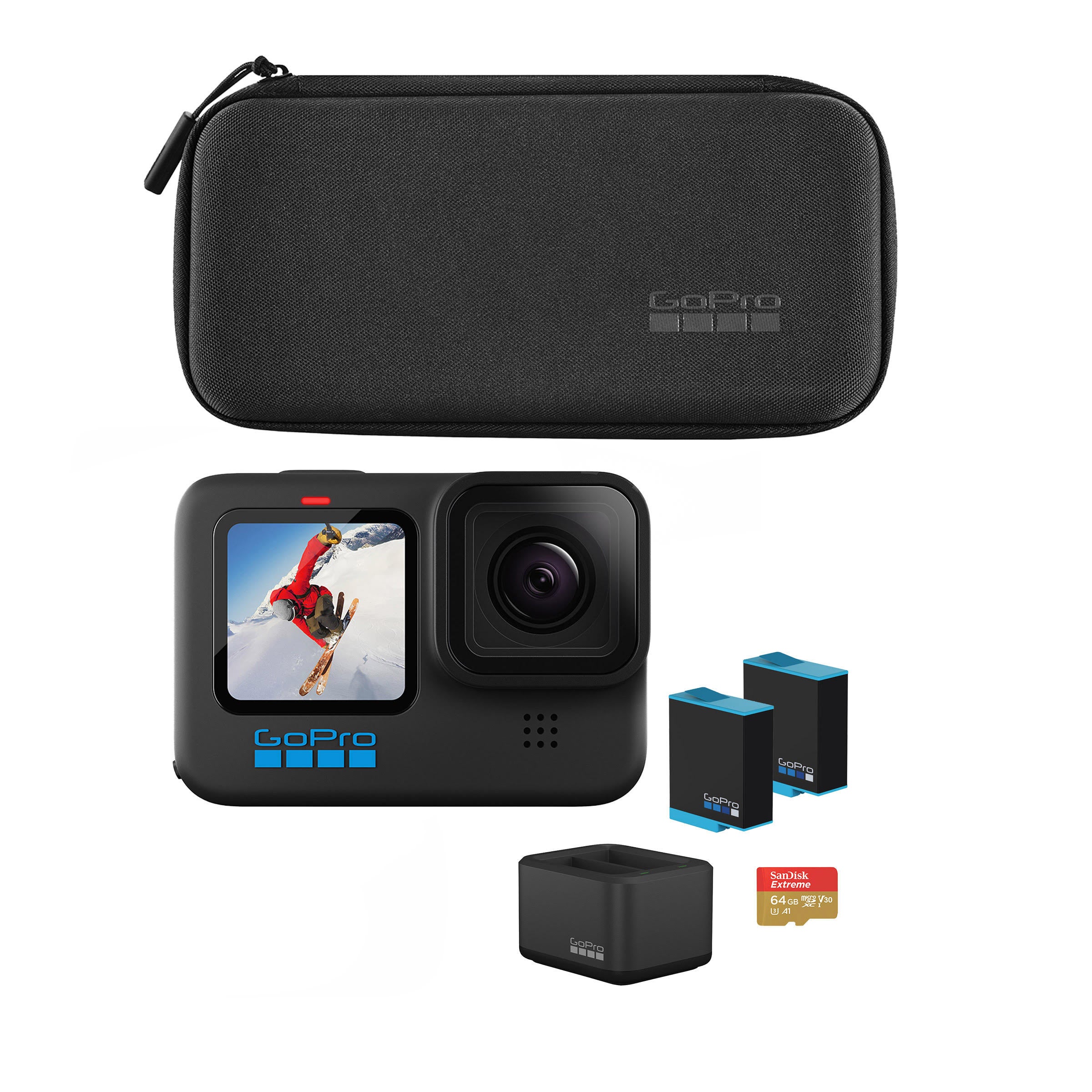 GOPRO HERO10 BLACK ACTION CAMERA BUNDLE