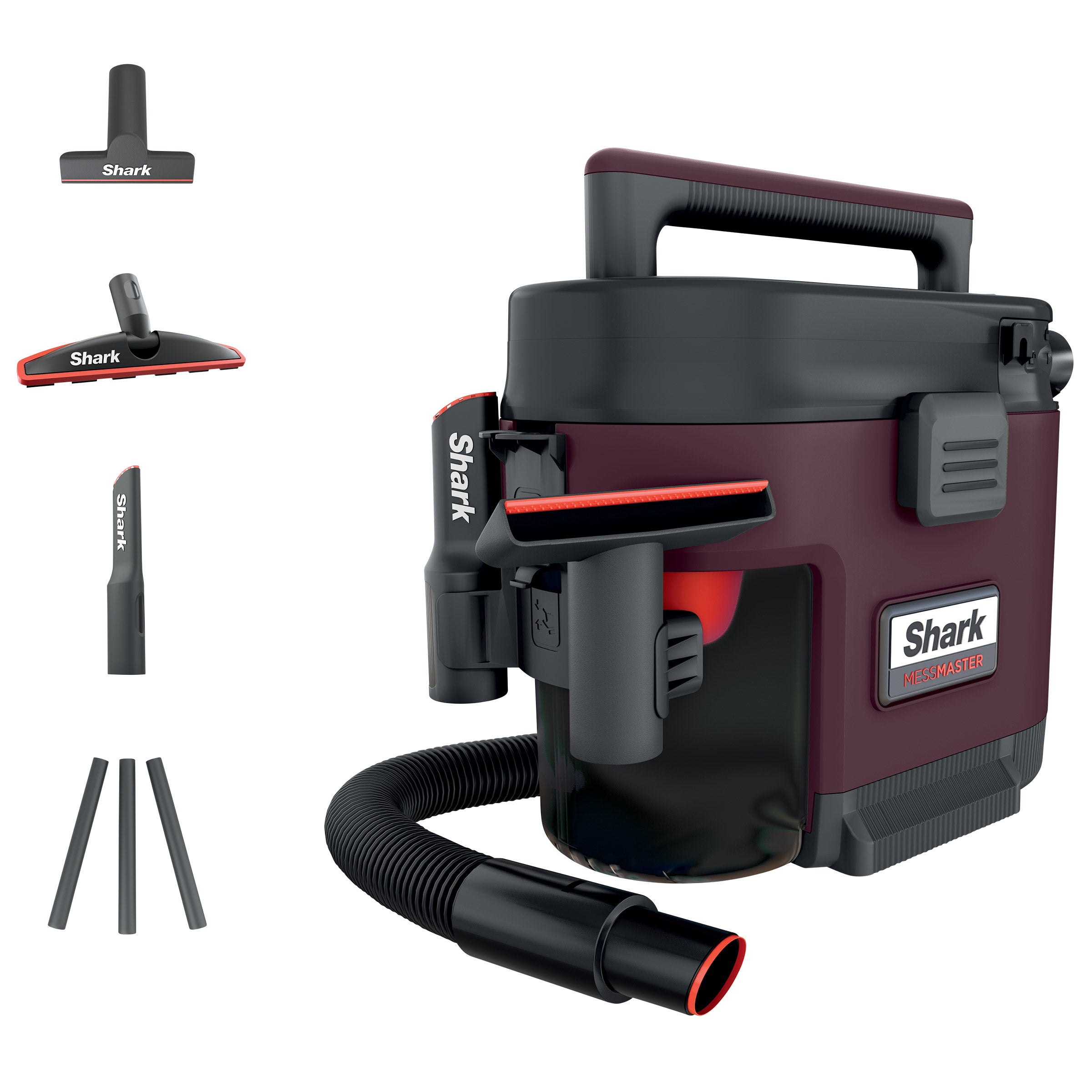 SHARK MESS MASTER PORTABLE WET AND DRY VACUUM ^ - Image 1