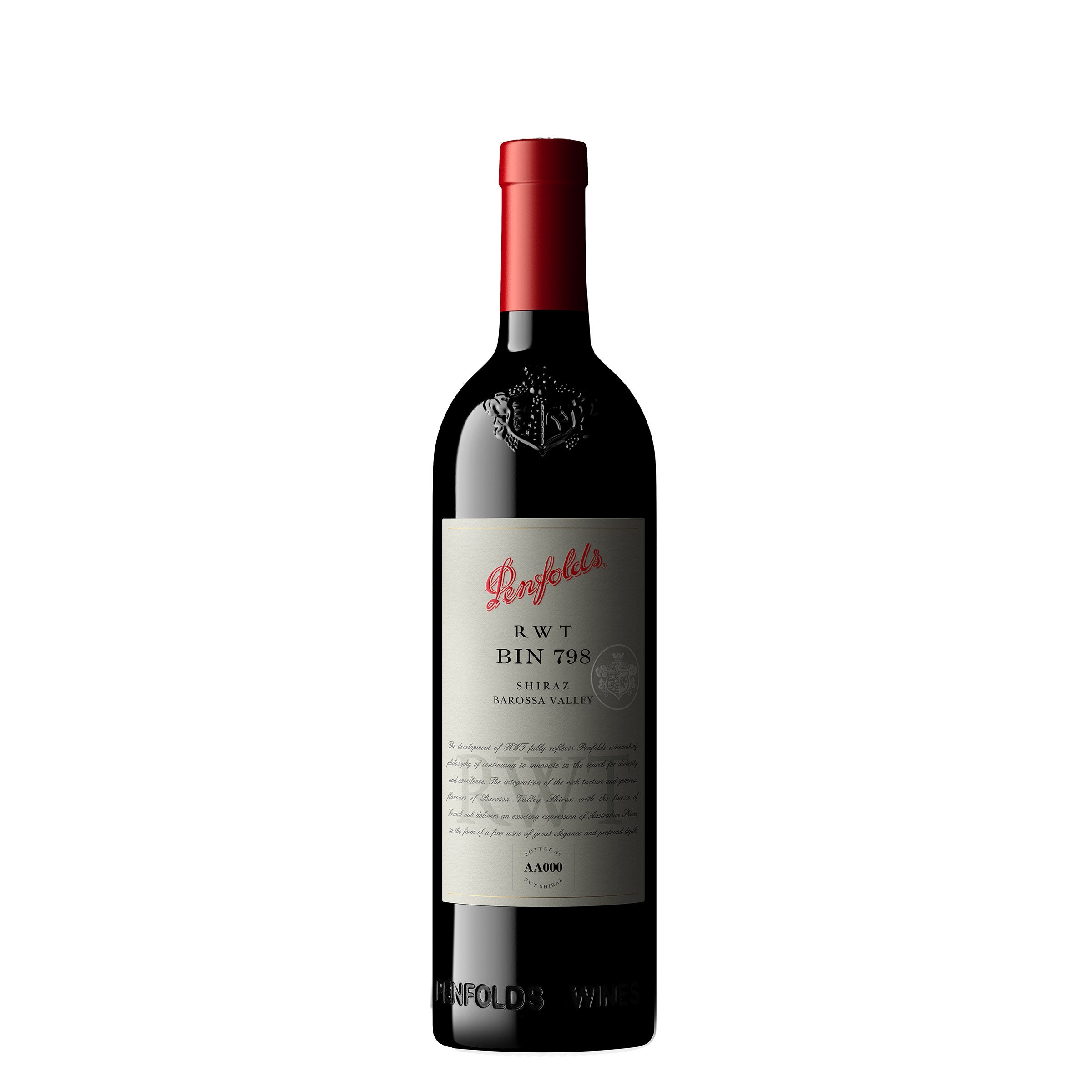 PENFOLDS RWT SHIRAZ BAROSSA VALLEY 750 ML - Image 1