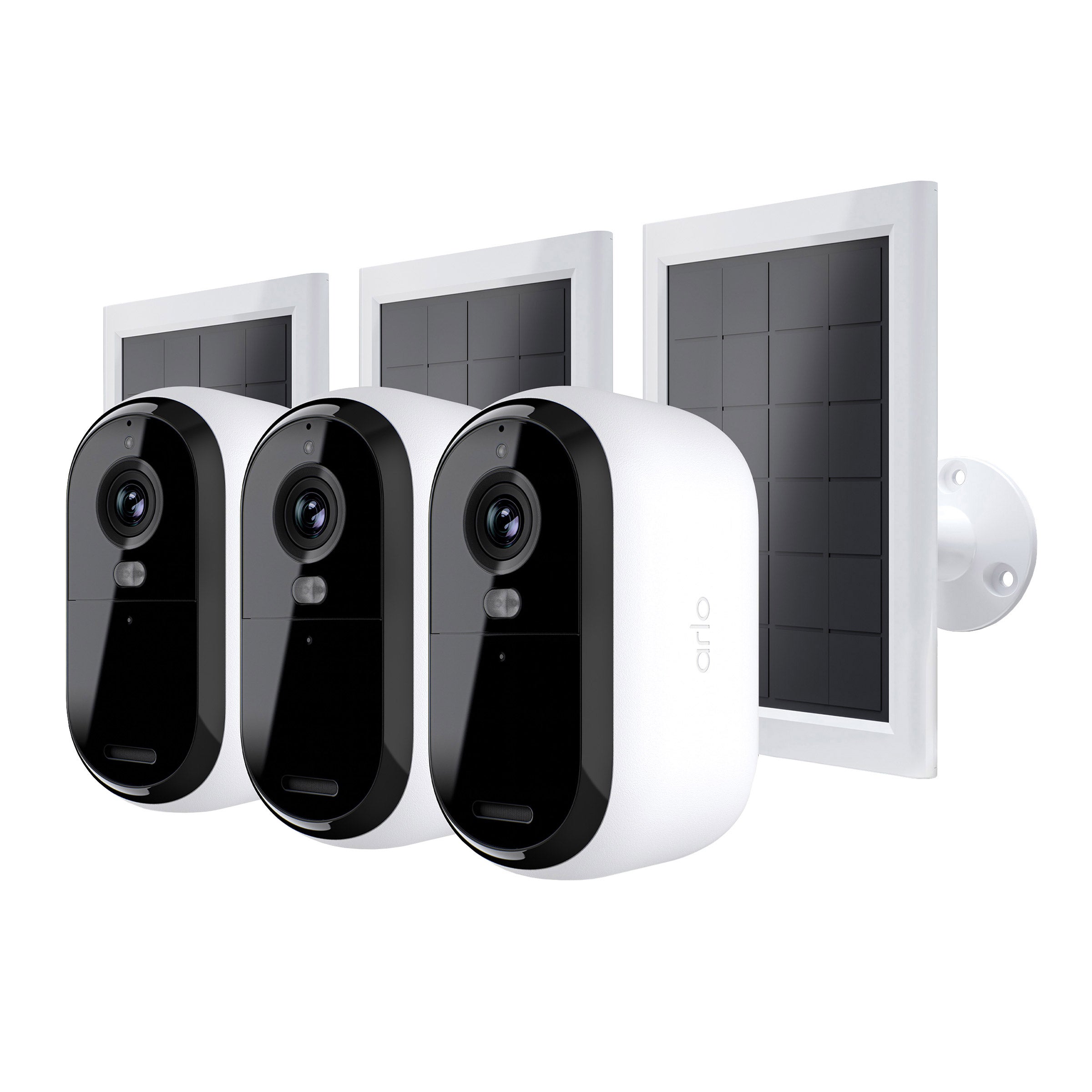 ARLO ESSENTIAL ^ WIREFREE SPOTLIGHT 3 CAMS, 3 SOLAR PANELS