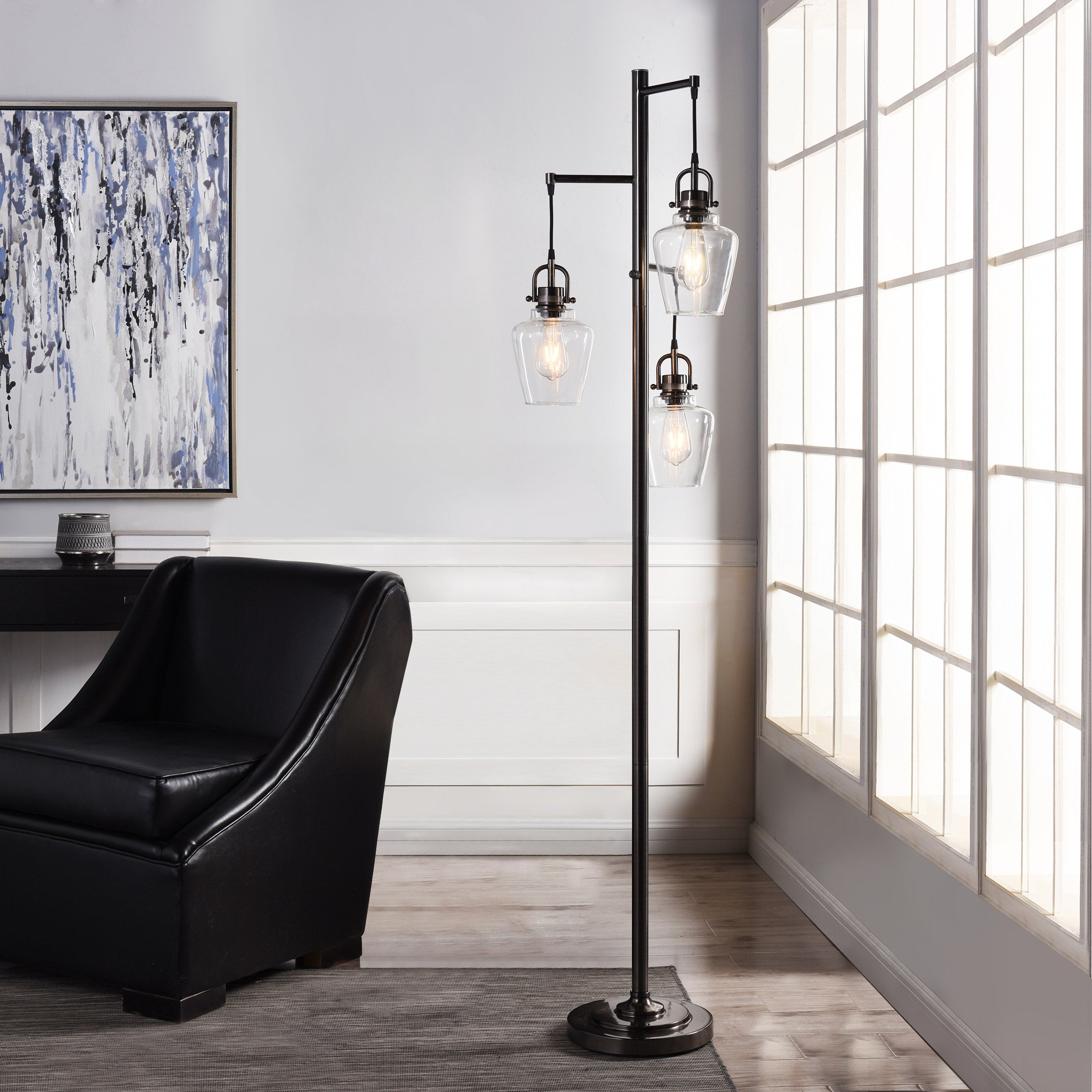 STYLECRAFT BASIA FLOOR LAMP