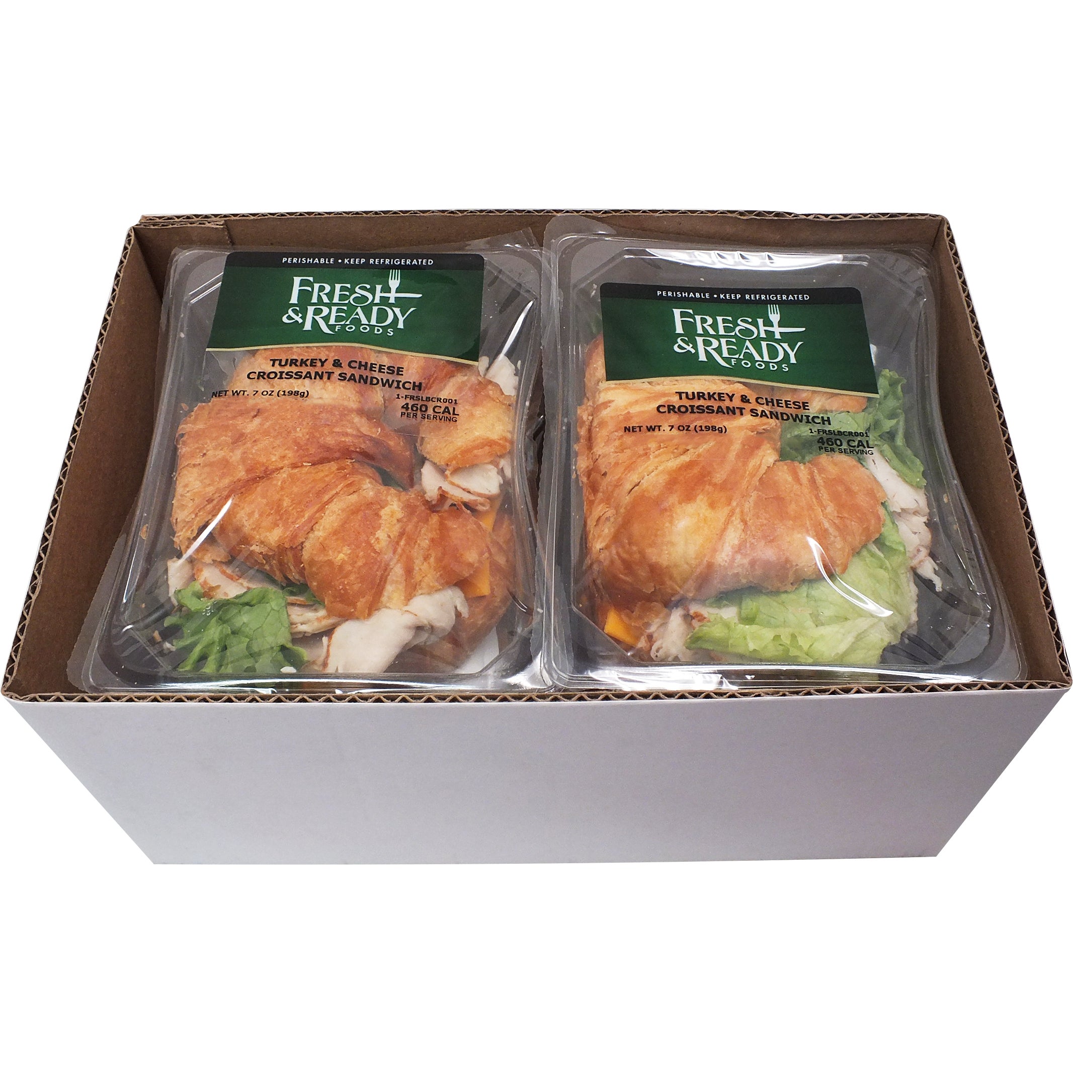 FRESH & READY TURKEY CROISSANT SANDWICH 4/7 OZ