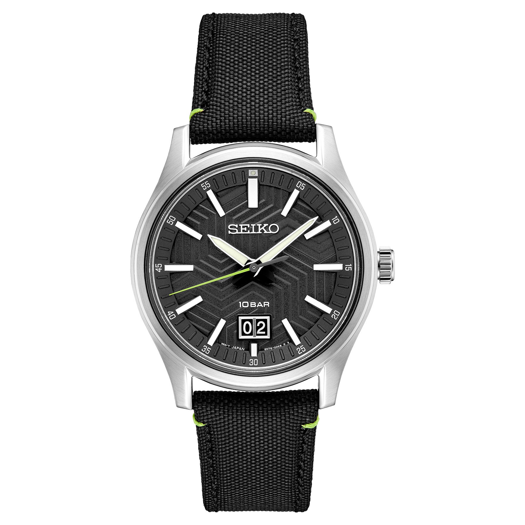 SEIKO URBAN SPORTS STAINLESS STEEL CASE MEN'S WATCH