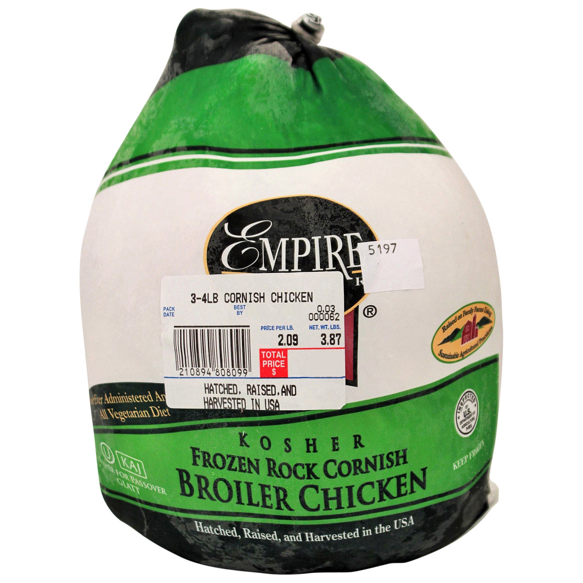 EMPIRE KOSHER CORNISH HENS PRICE PER POUND