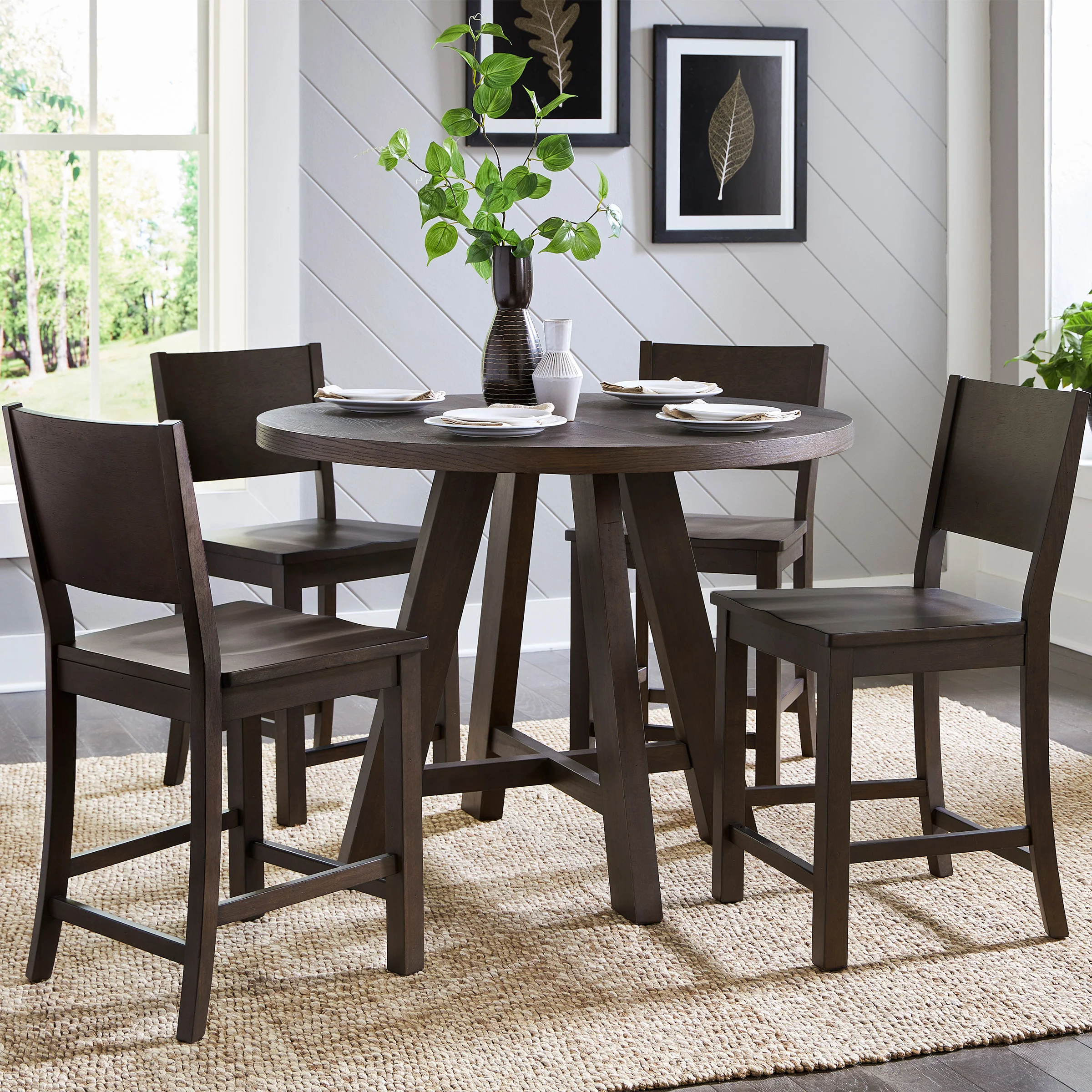UNIVERSAL BROADMOORE PARKS 5-PIECE COUNTER HEIGHT DINING