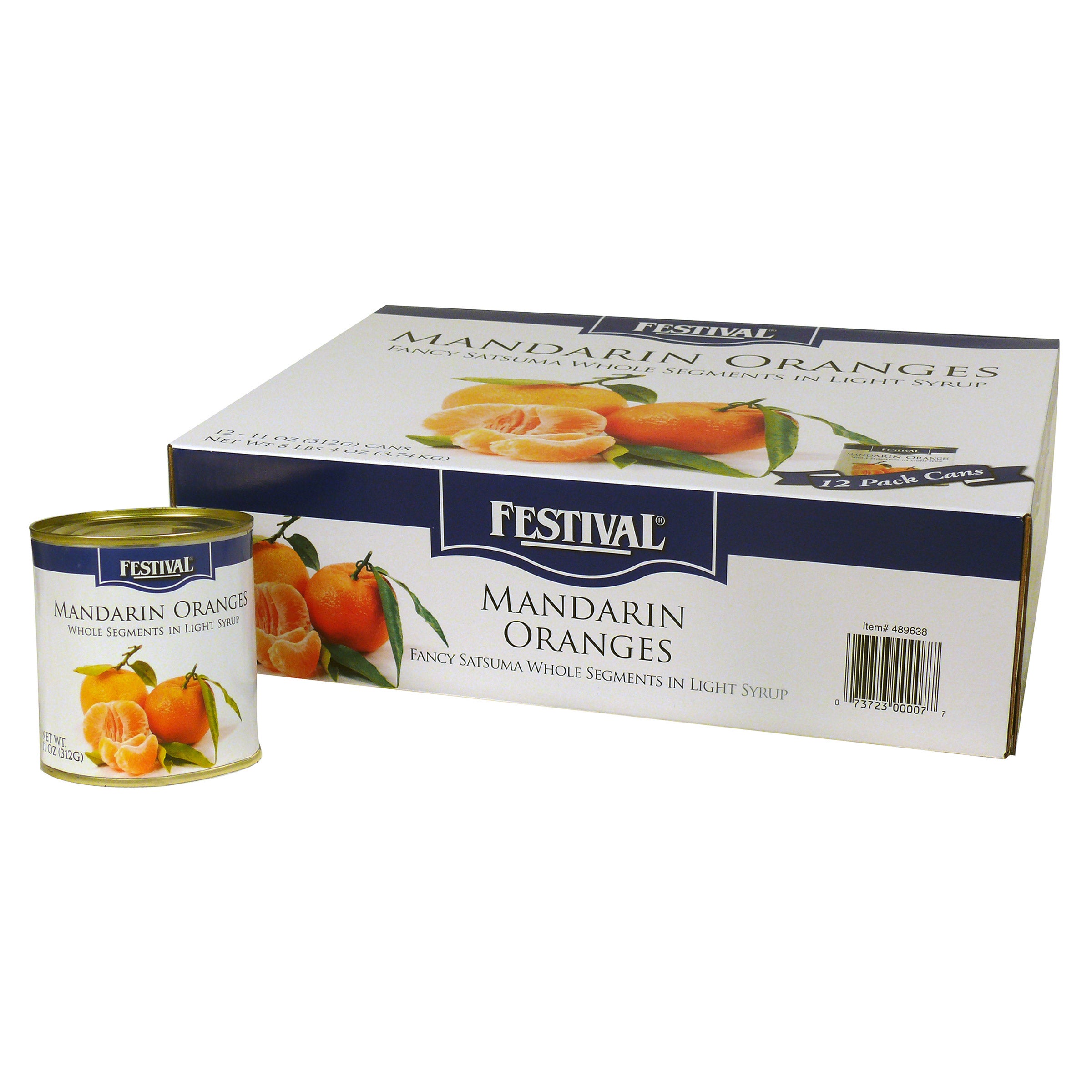 FESTIVAL MANDARIN ORANGES 12/11 OZ - Image 1