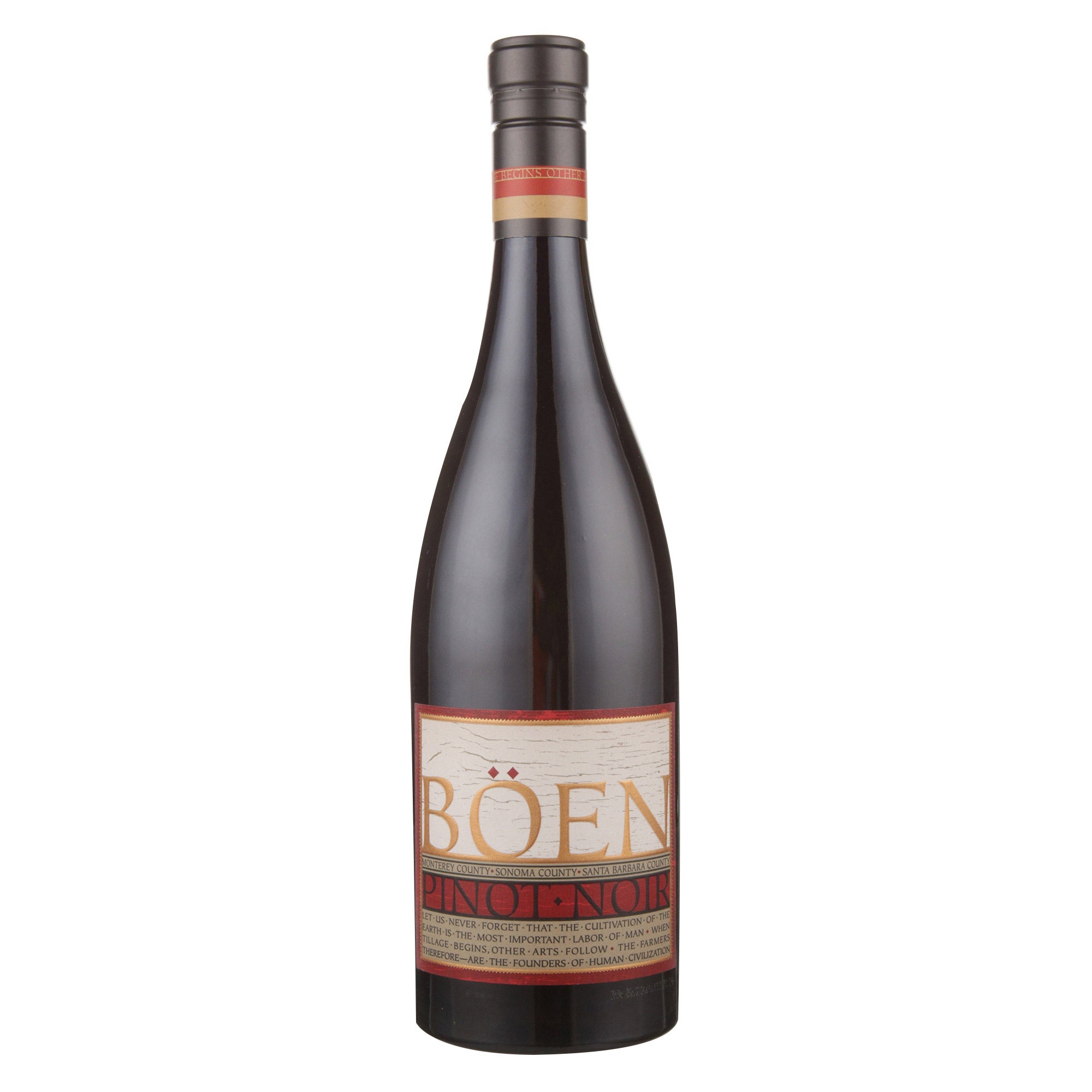BOEN PINOT NOIR CALIFORNIA 750 ML