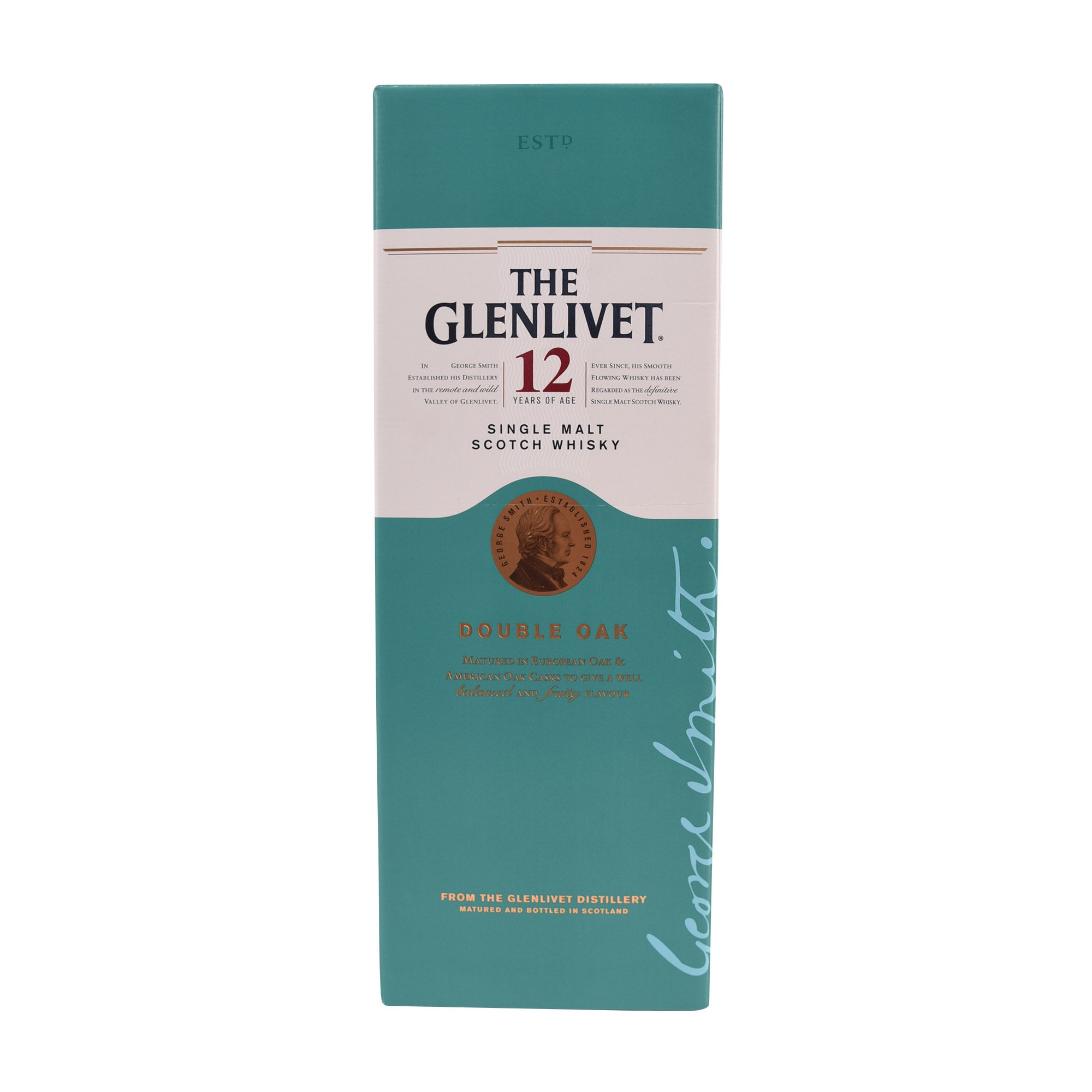 GLENLIVET 12 YEAR SINGLE MALT SCOTCH SCOTLAND, 1.75L