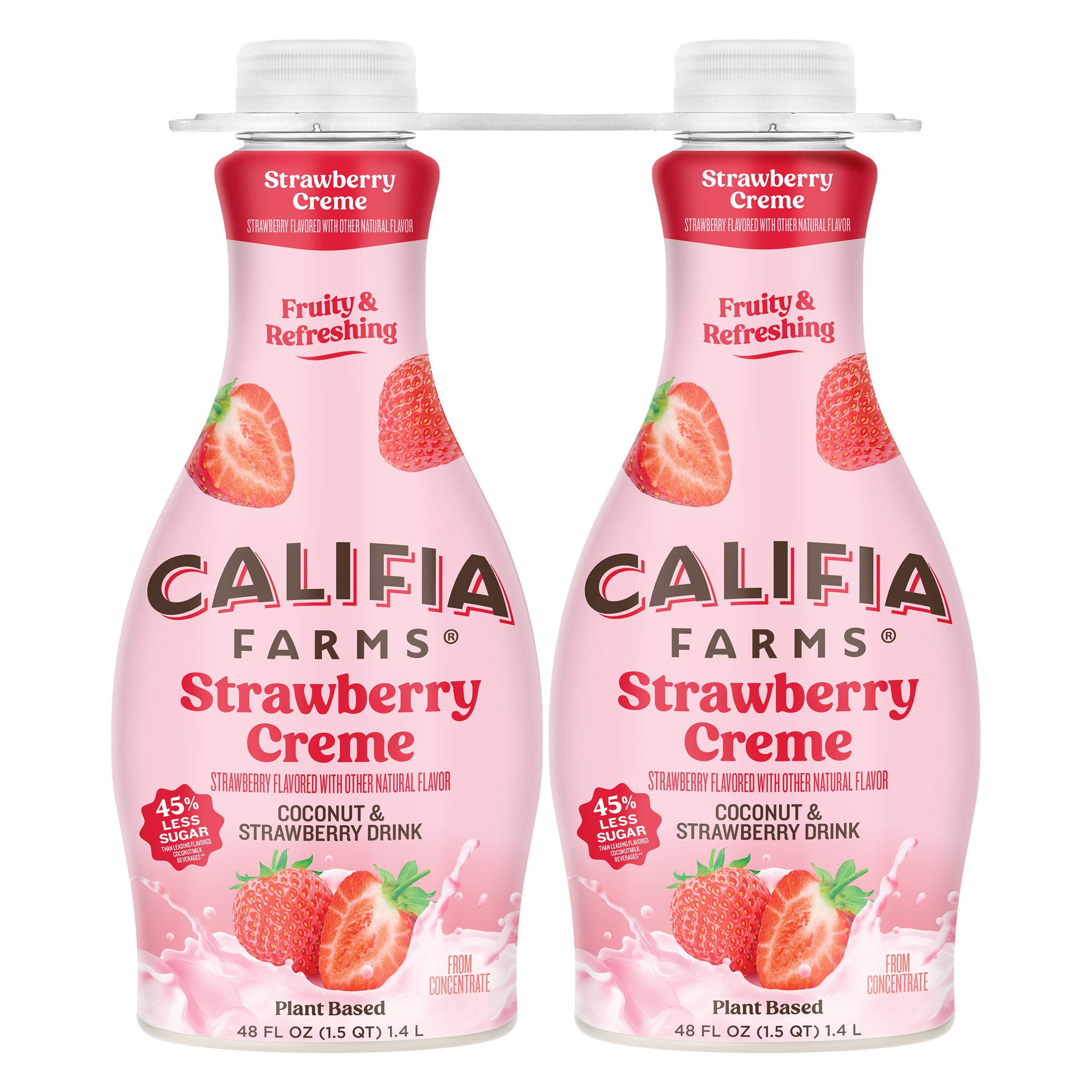 CALIFIA STRAWBERRY REFRESHER 2/48 OZ