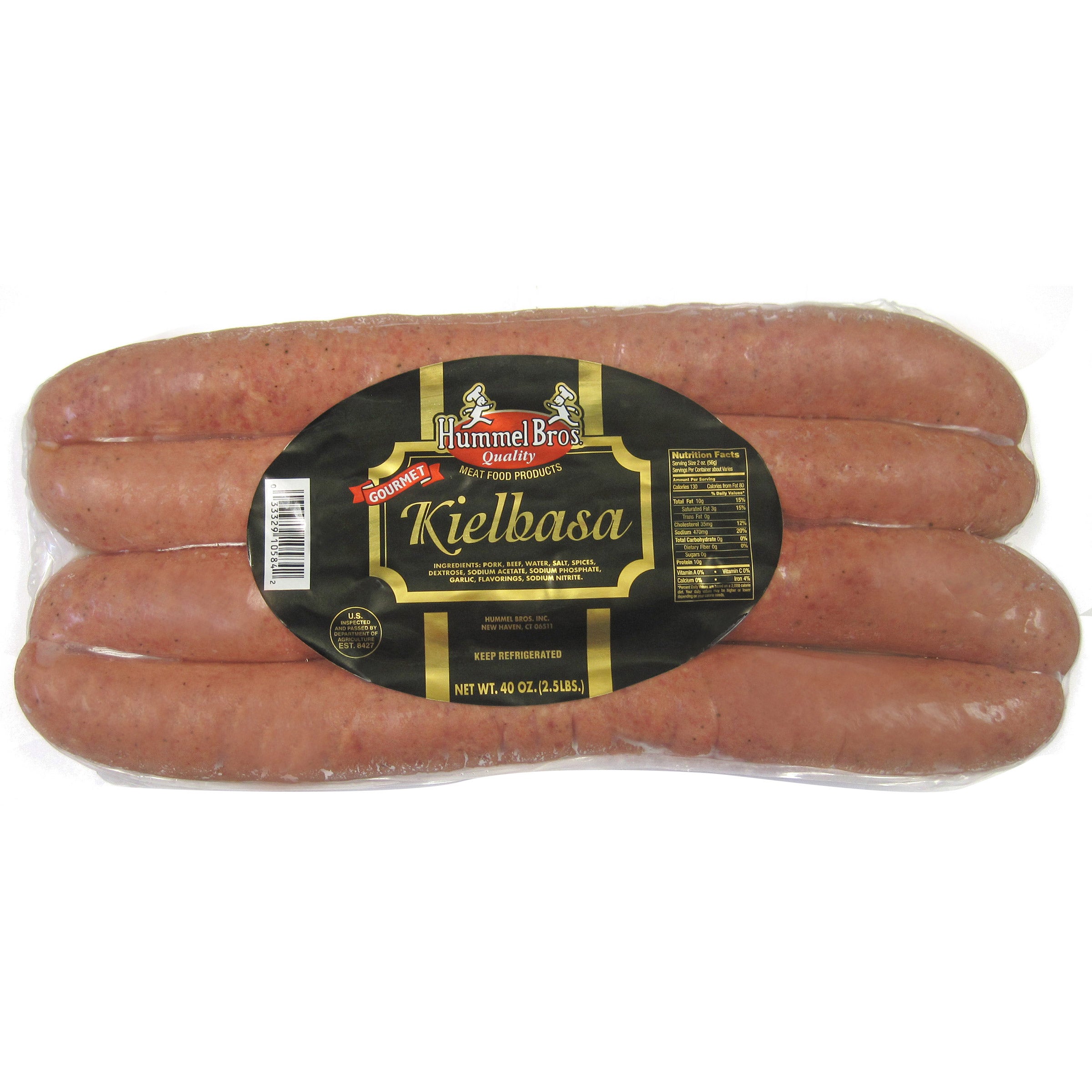 HUMMEL BROS. KIELBASA 40 OZ. (2.5 LBS.)