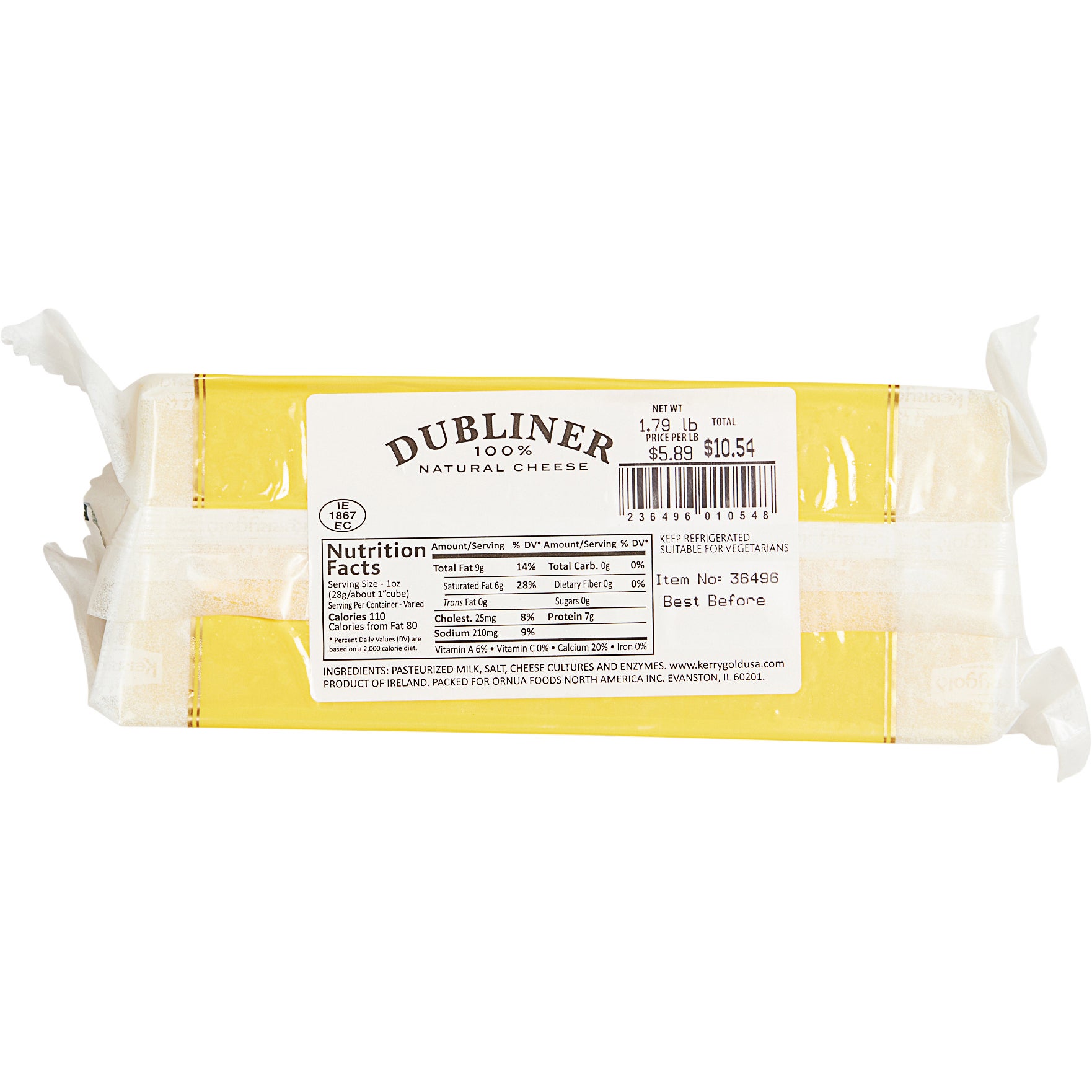 KERRYGOLD DUBLINER CHEESE PRICE PER POUND
