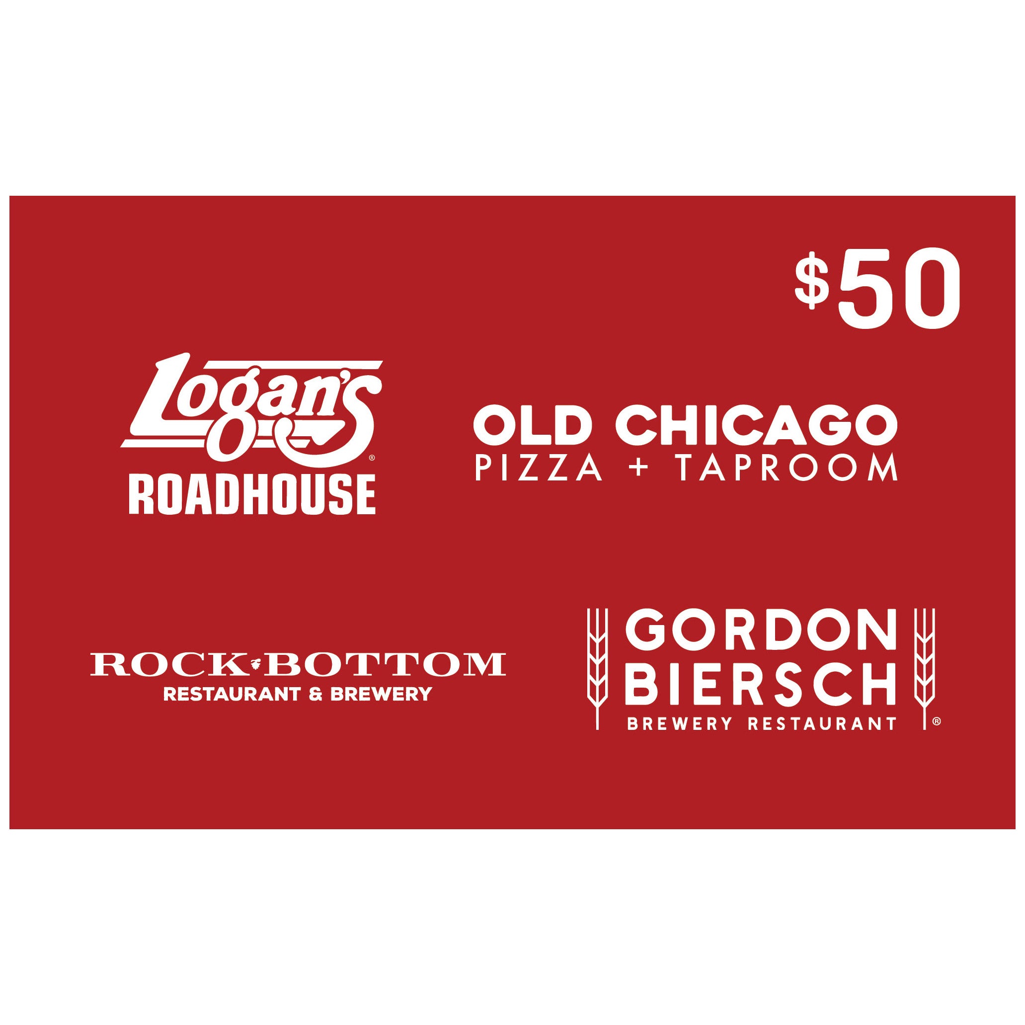 SPB HOSPITALITY 2/$50 GIFT CARDS ITEM IS NON-REFUNDABLE - Image 1