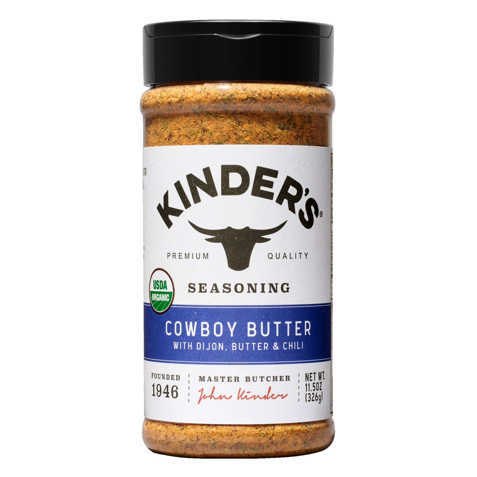 KINDER'S ORGANIC COWBOY BUTTER SEASON 11.5 OZ - Image 1