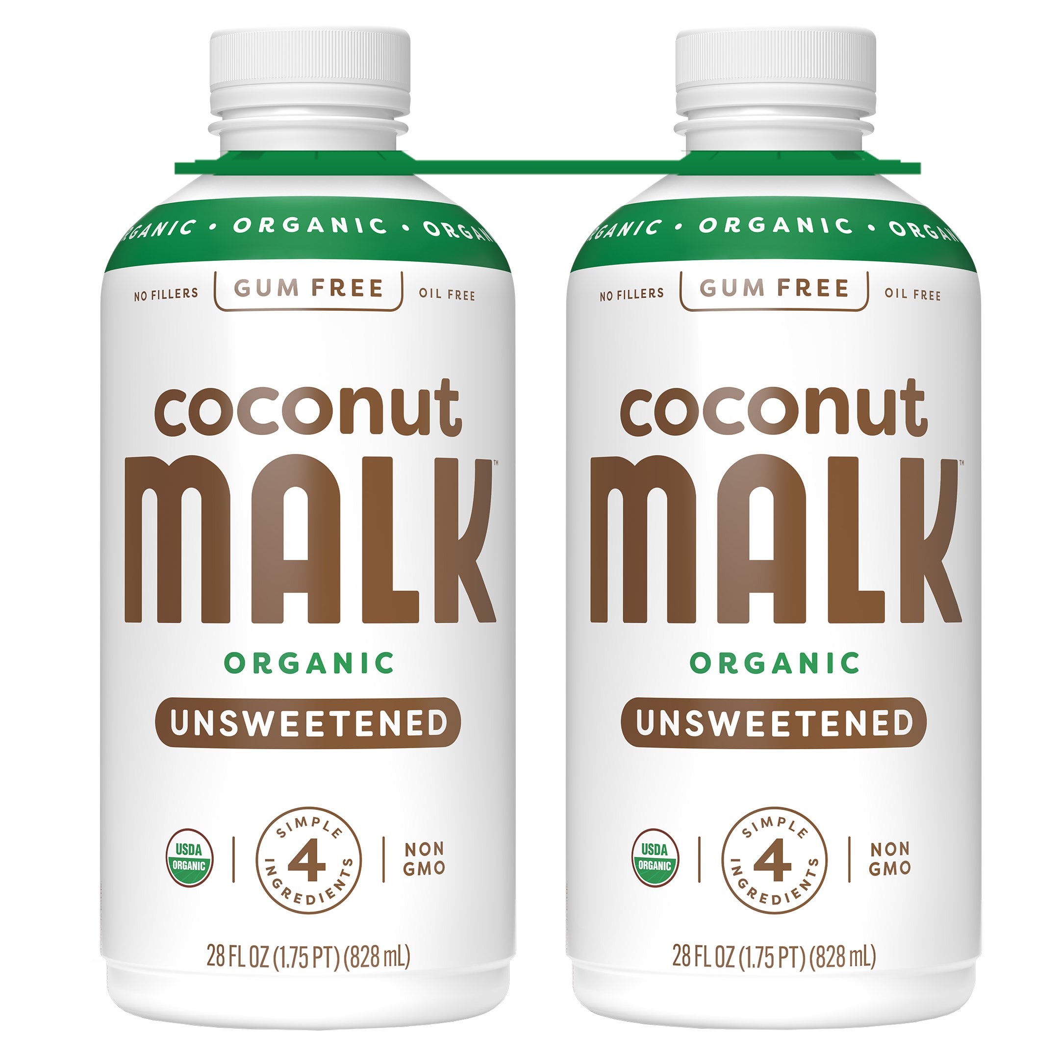 MALK ORGANIC COCONUT MILK 2/28 OZ