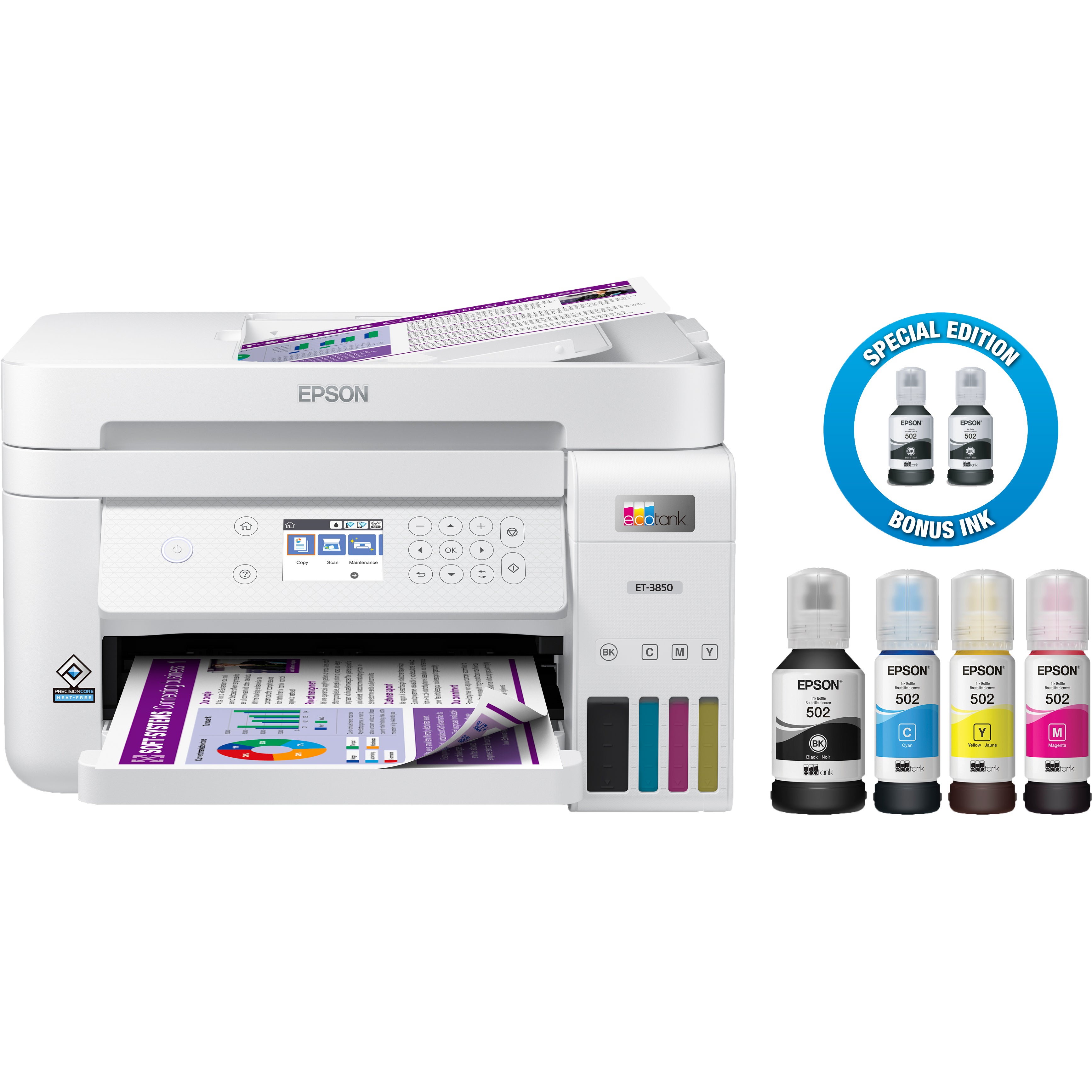 EPSON 3850SE ECOTANK PRINTER ALL IN ONE ^