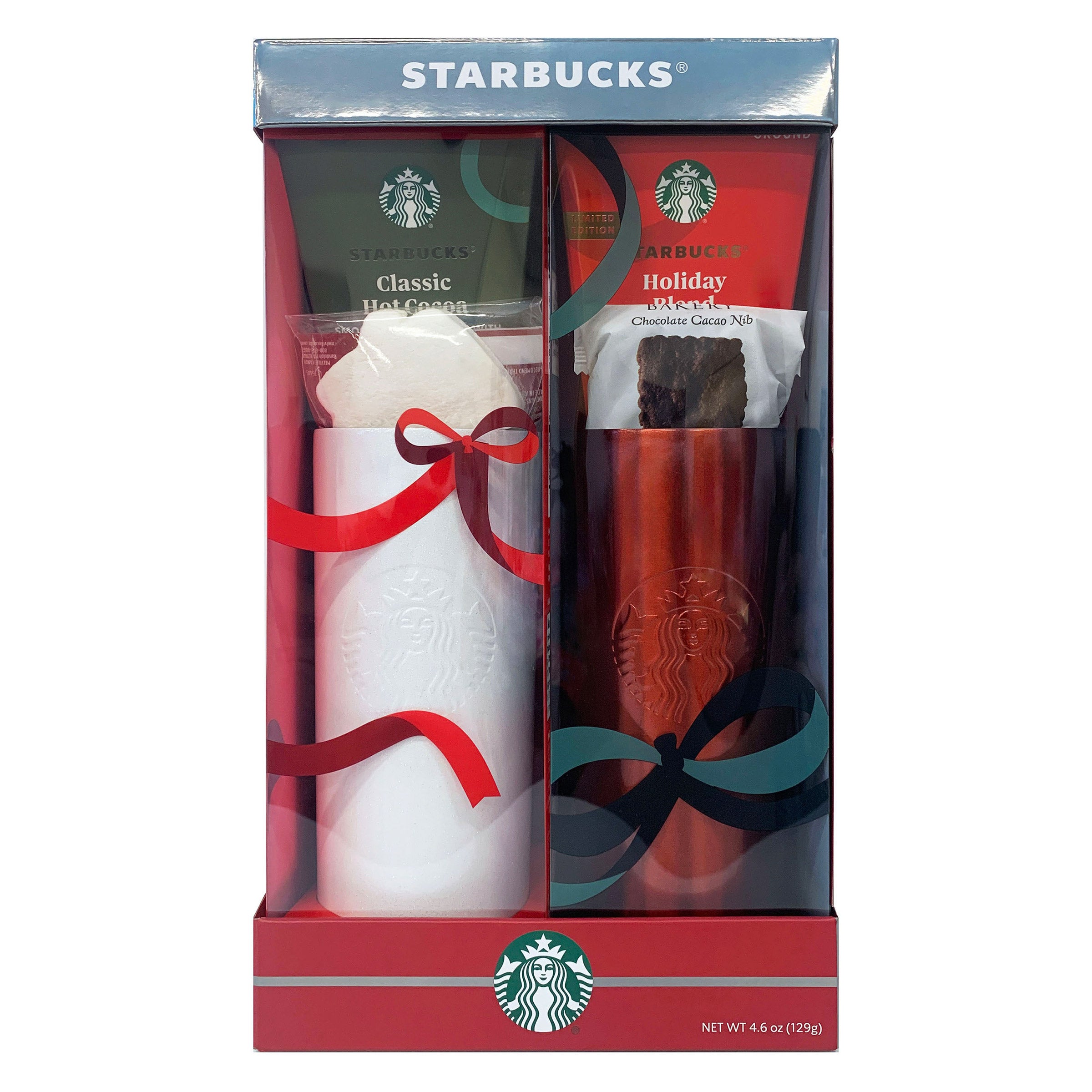 STARBUCKS TUMBLER GIFT SET 2/20 OZ - Image 1