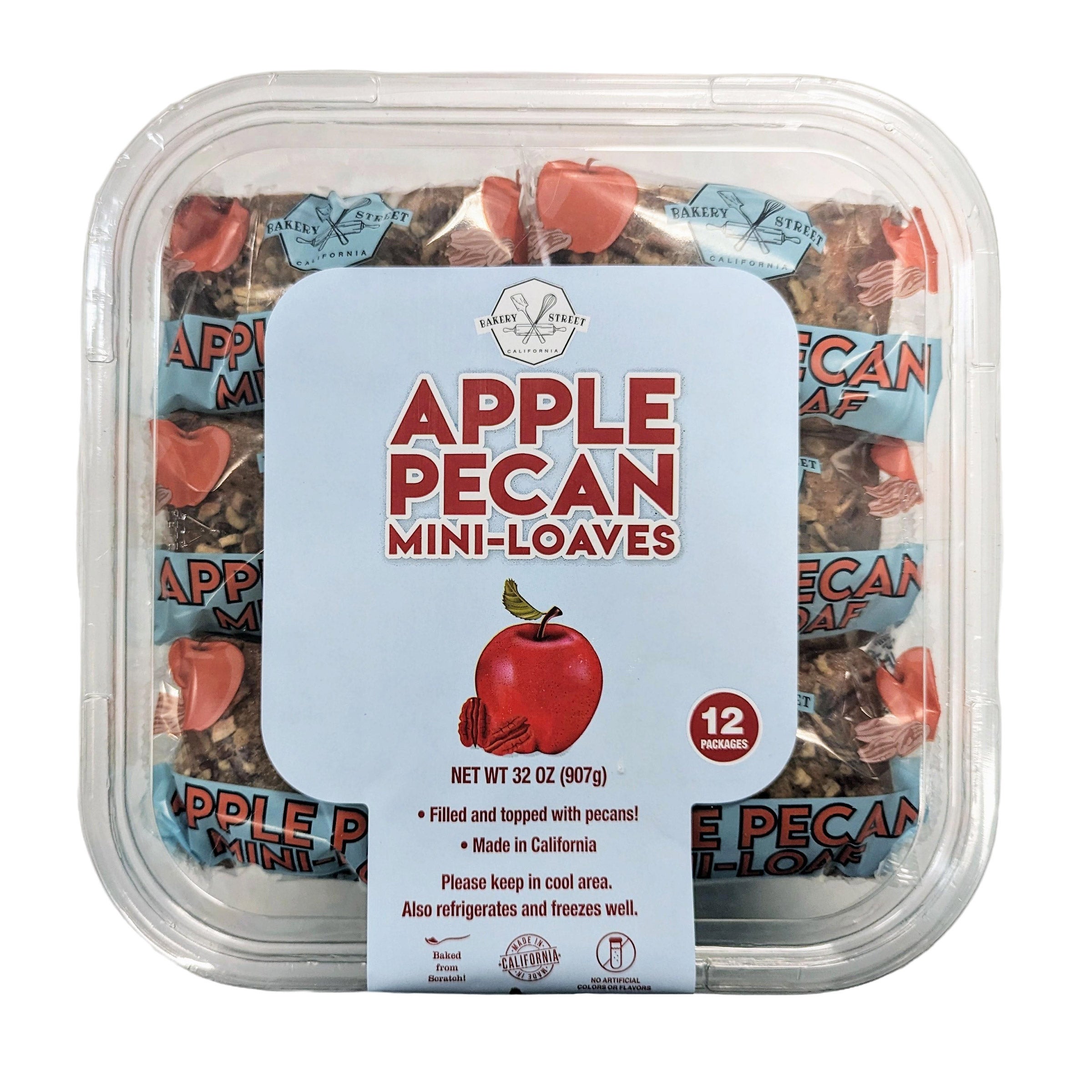 BAKERY STREET APPLE PECAN MINI LOAVES 32 OZ