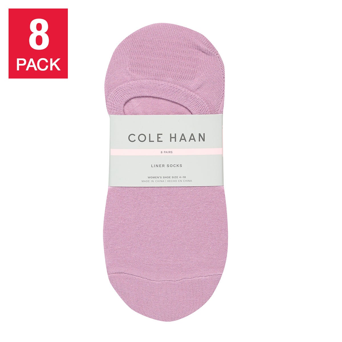 COLE HAAN WOMEN'S LINER SOCK 8PR