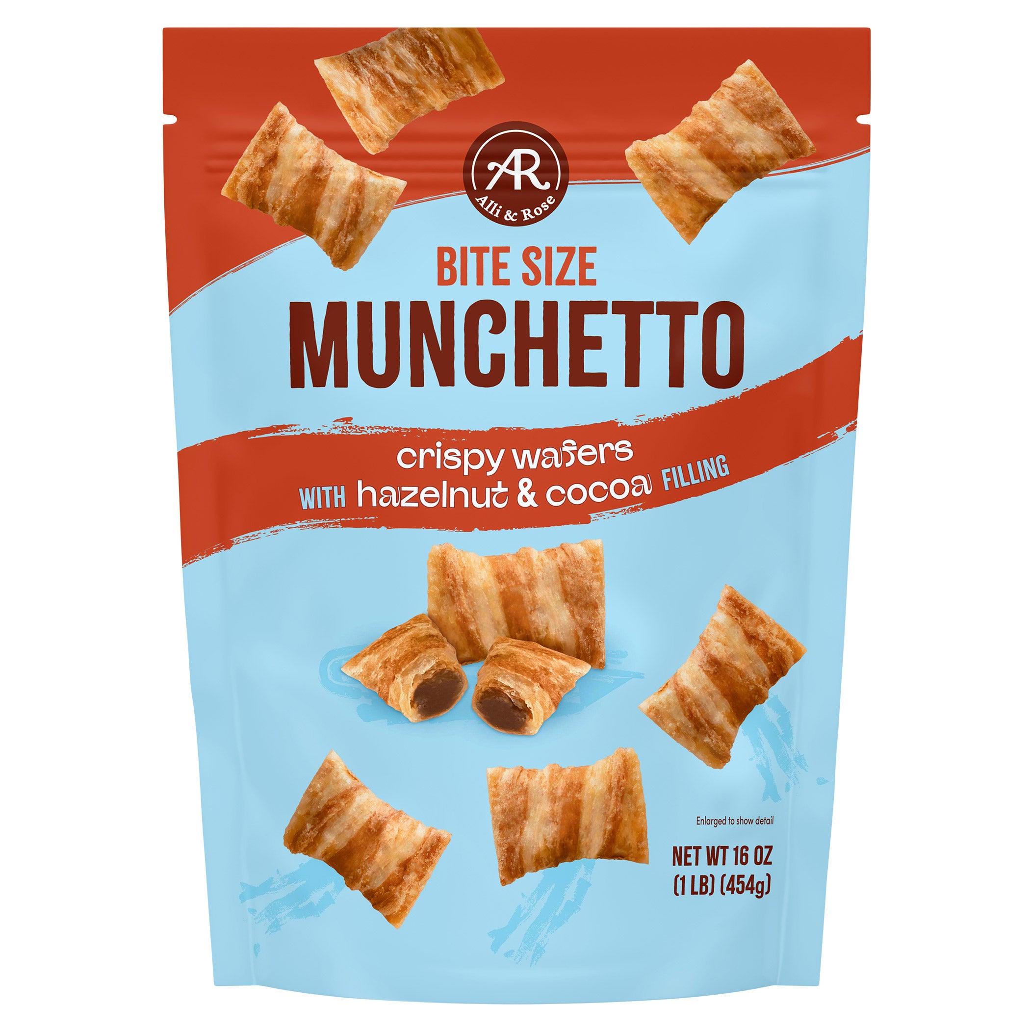 ALLI & ROSE HAZELNUT MUNCHETTO 16OZ (1 LB) - Image 1
