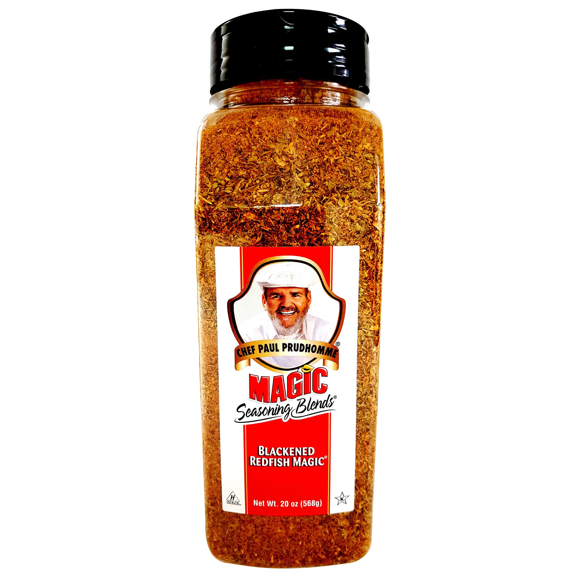 CHEF PAUL'S BLACKENED REDFISH SEASONING 22 OZ