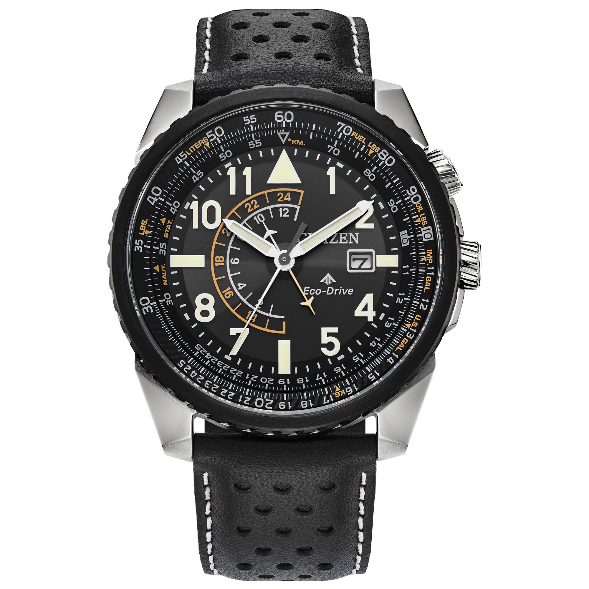 CITIZEN ECO DRIVE NIGHTHAWK QUARTZ MENS WATCH - Image 1