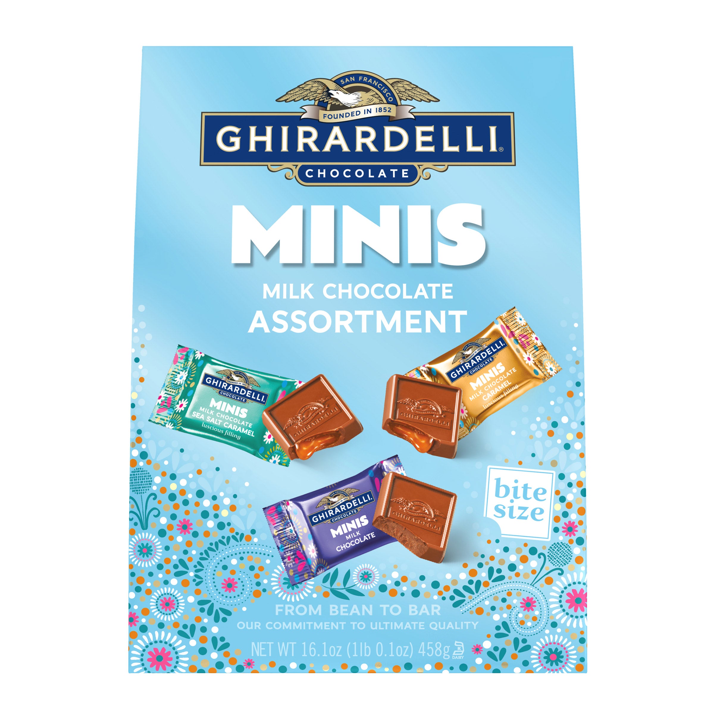 GHIRARDELLI CHOCOLATE SPRING MINI ASSORTMENT 16.1 OUNCES