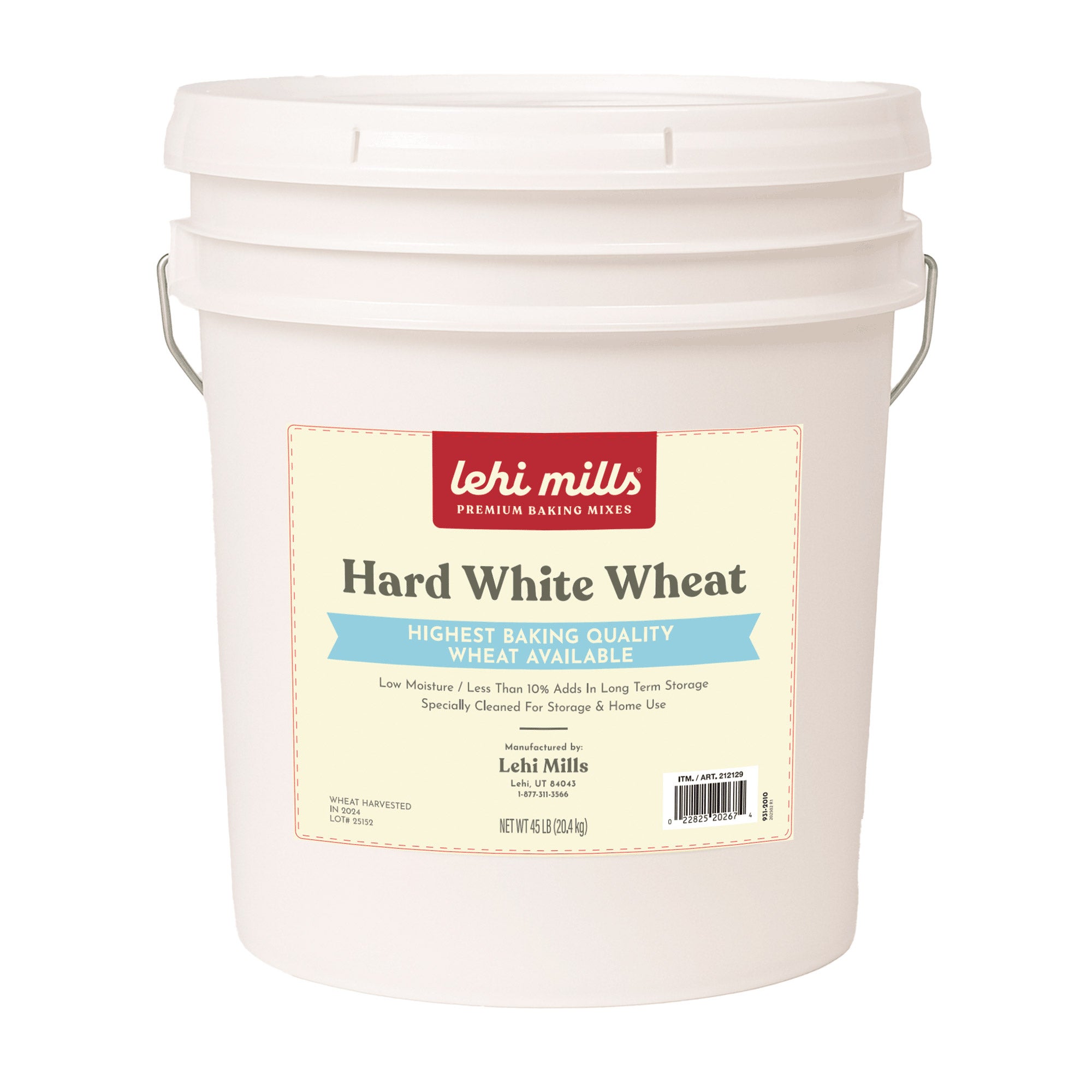 LEHI ROLLER MILLS WHEAT BUCKET 45 LBS - Image 1