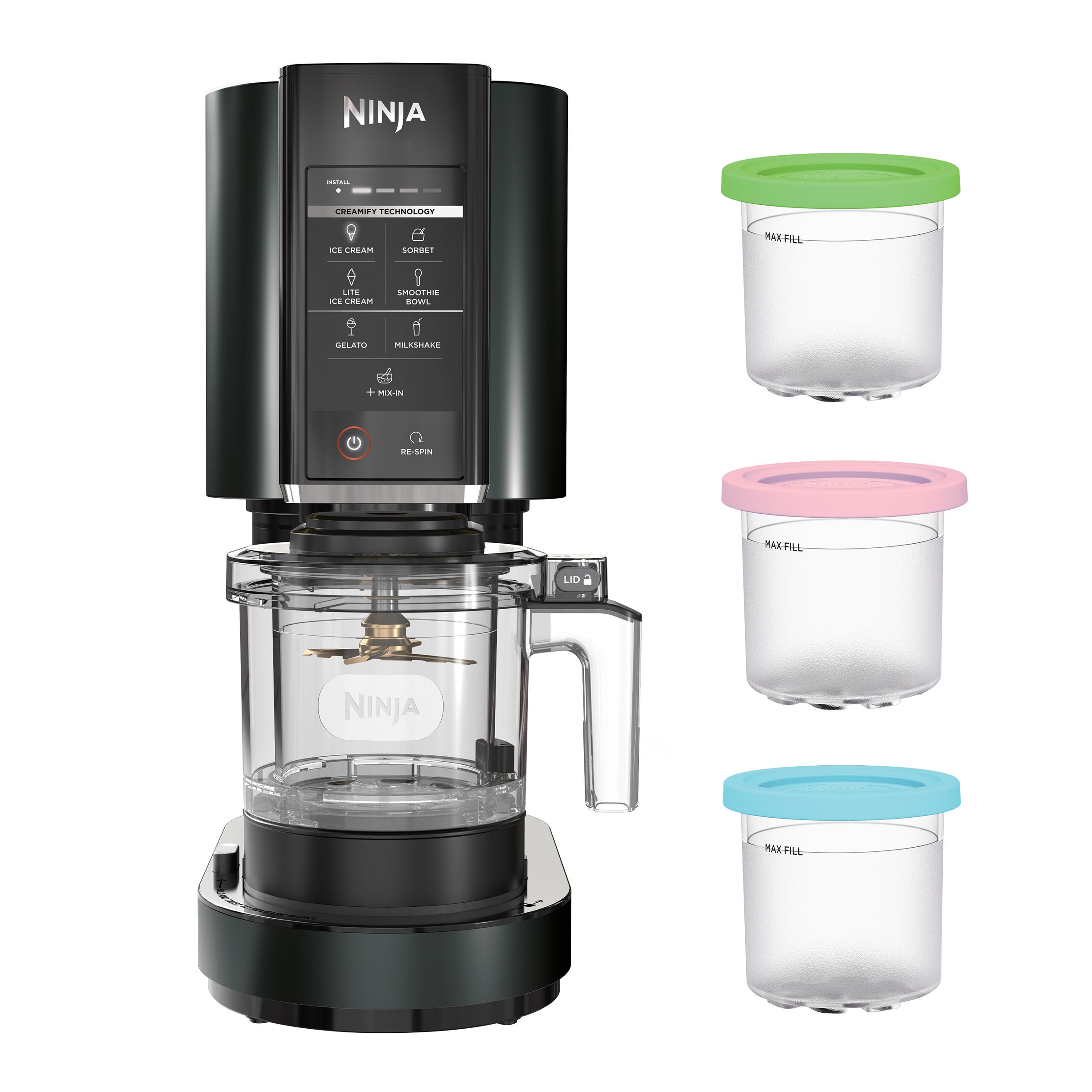 NINJA CREAMI FROZEN DESSERT MAKER ^