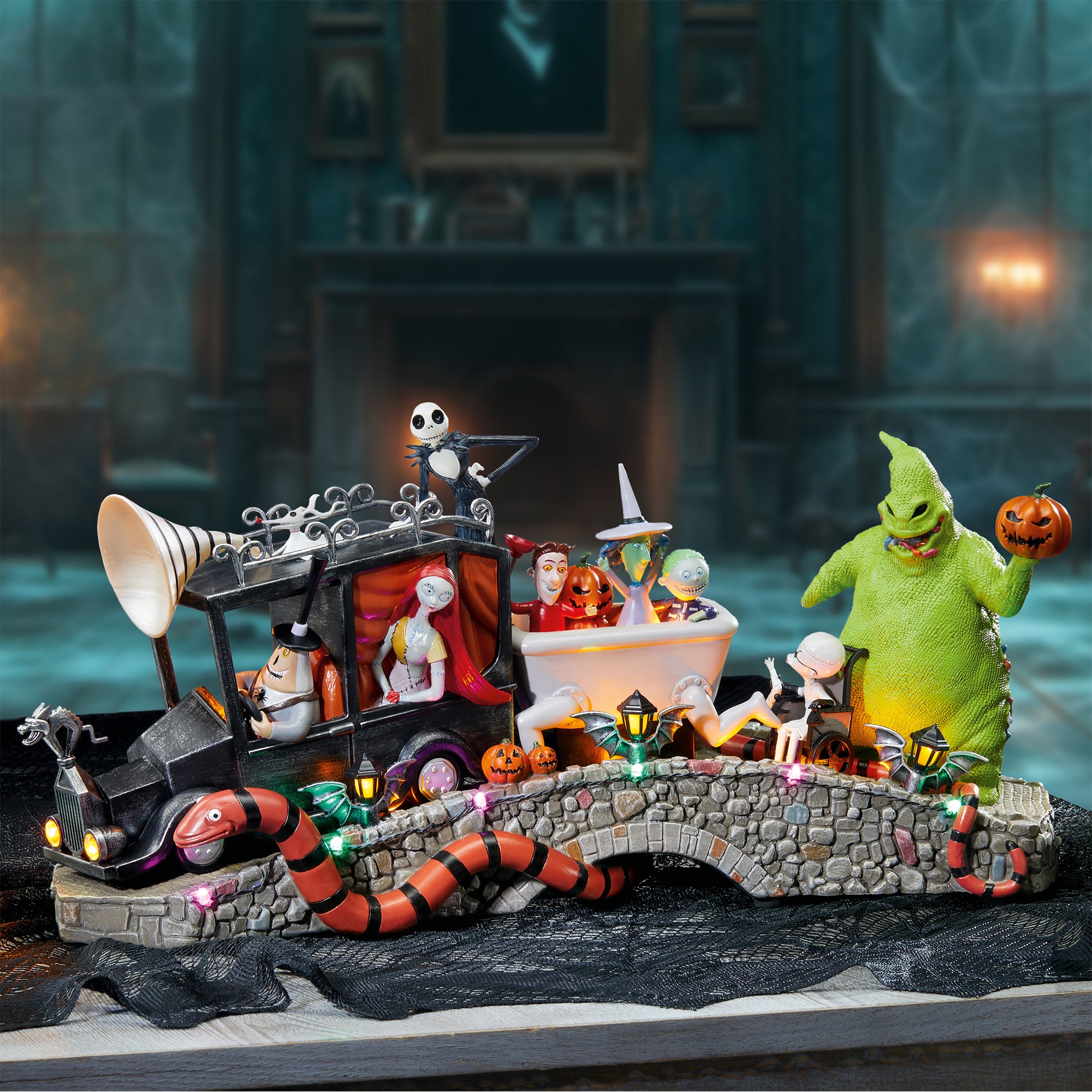 DISNEY NIGHTMARE BEFORE CHRISTMAS MAYOR'S CAR SCENE