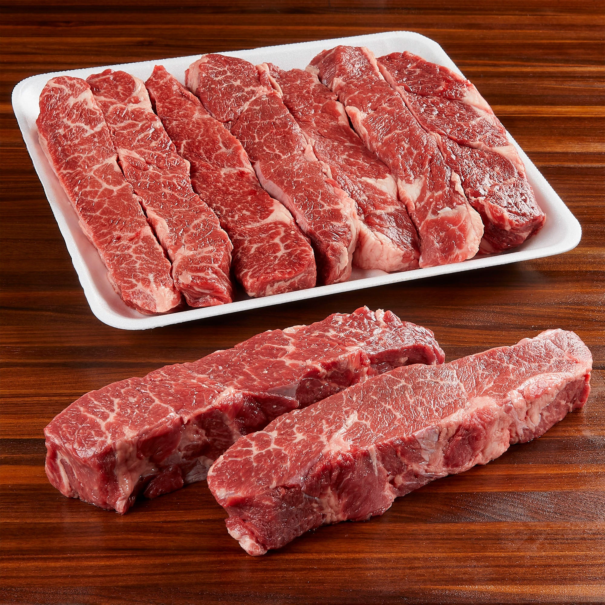 BEEF CHUCK SHORT RIBS BONELESS USDA CHOICE PER LB.
