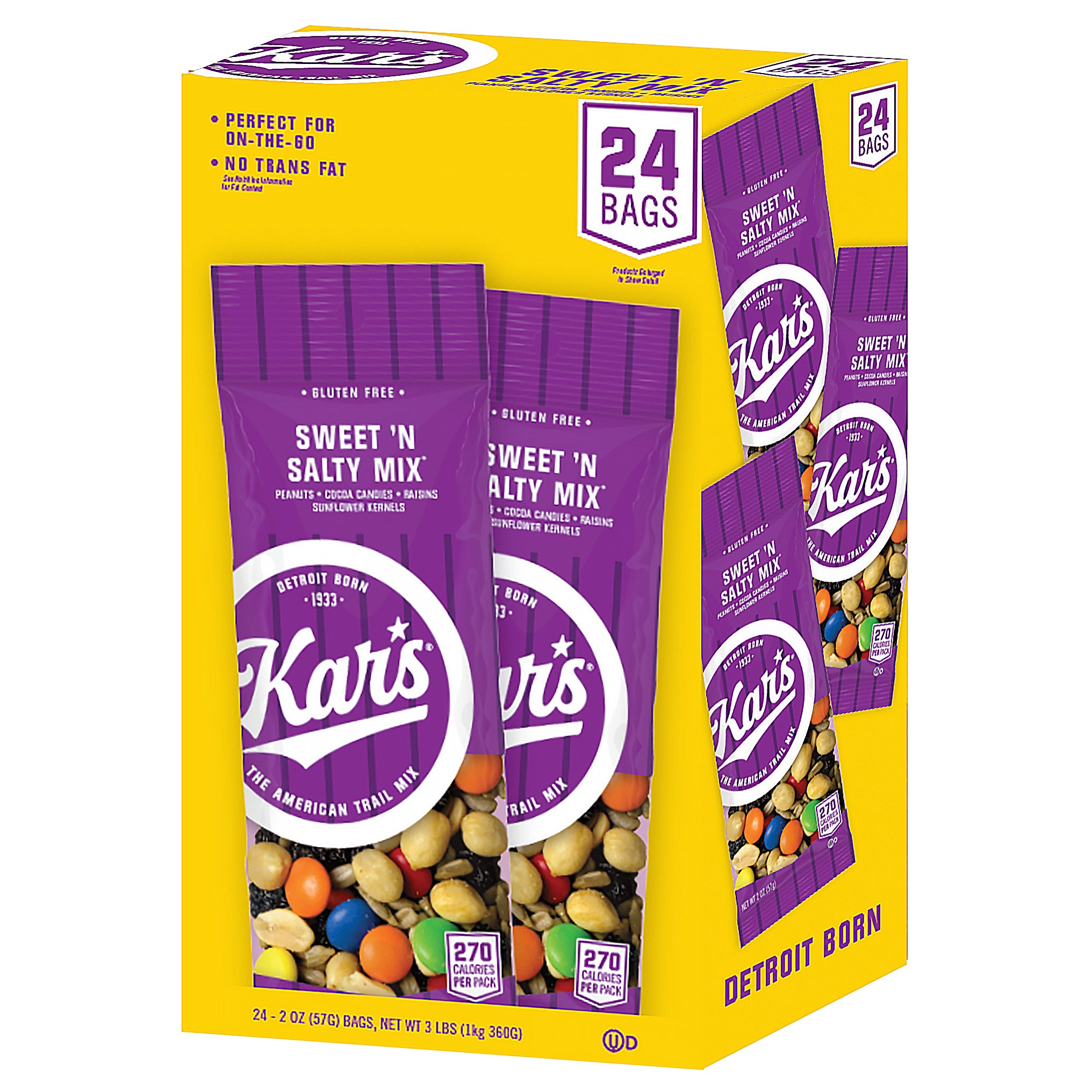 KAR'S SWEET 'N SALTY MIX 24 CT 2 OZ (3 POUNDS) - Image 1