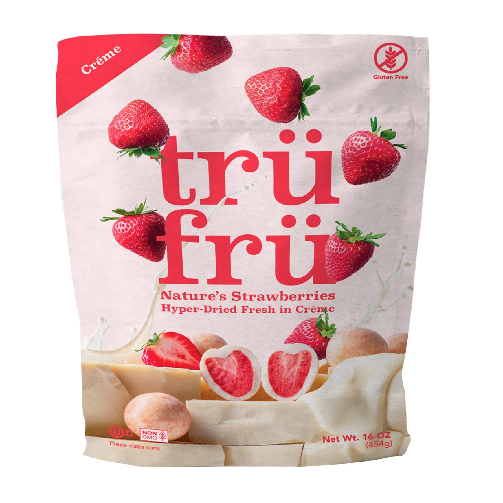 TRU FRU STRAWBERRIES AND CREME 16 OZ