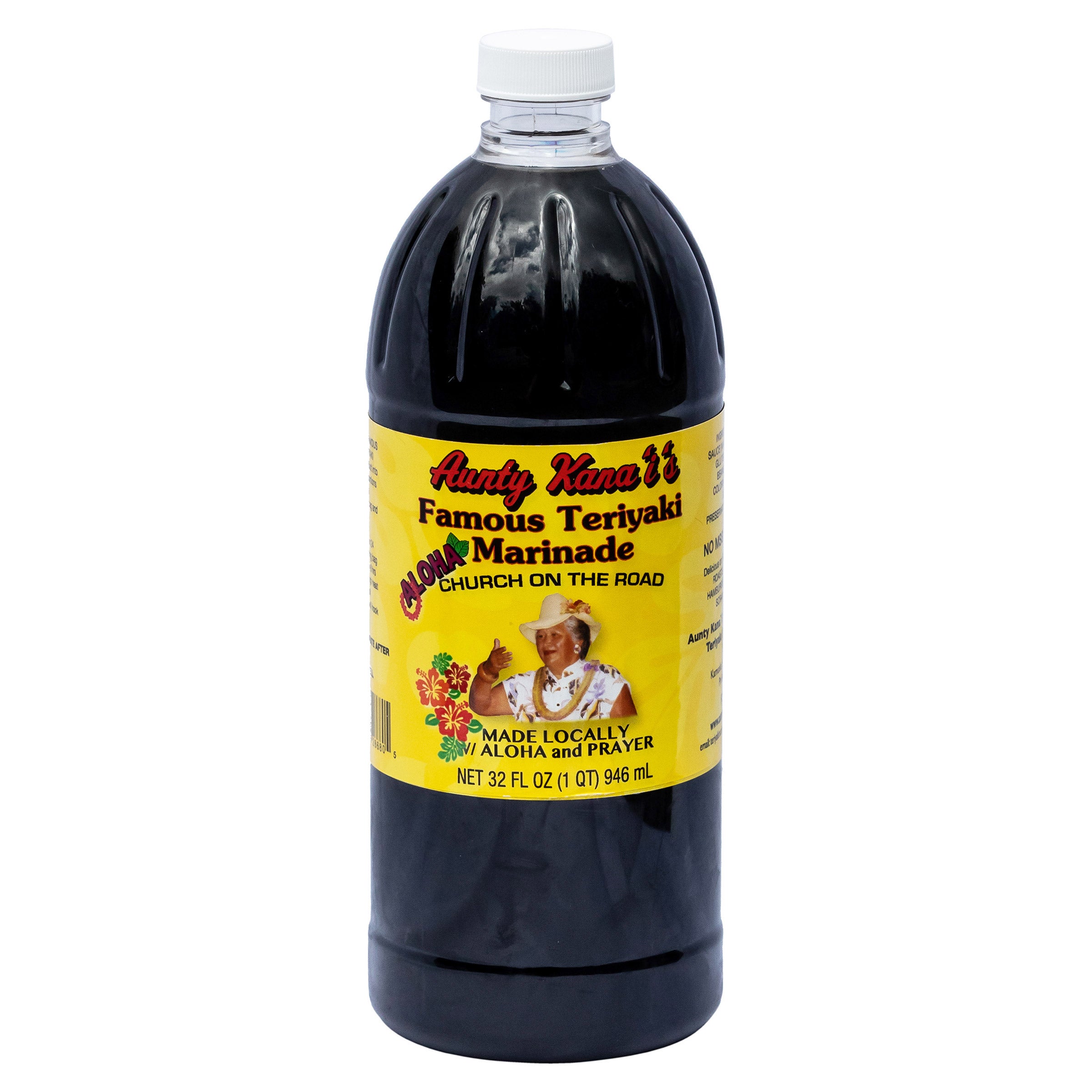 AUNTY KANA'I'S FAMOUS TERIYAKI MARINADE NET WT 32OZ