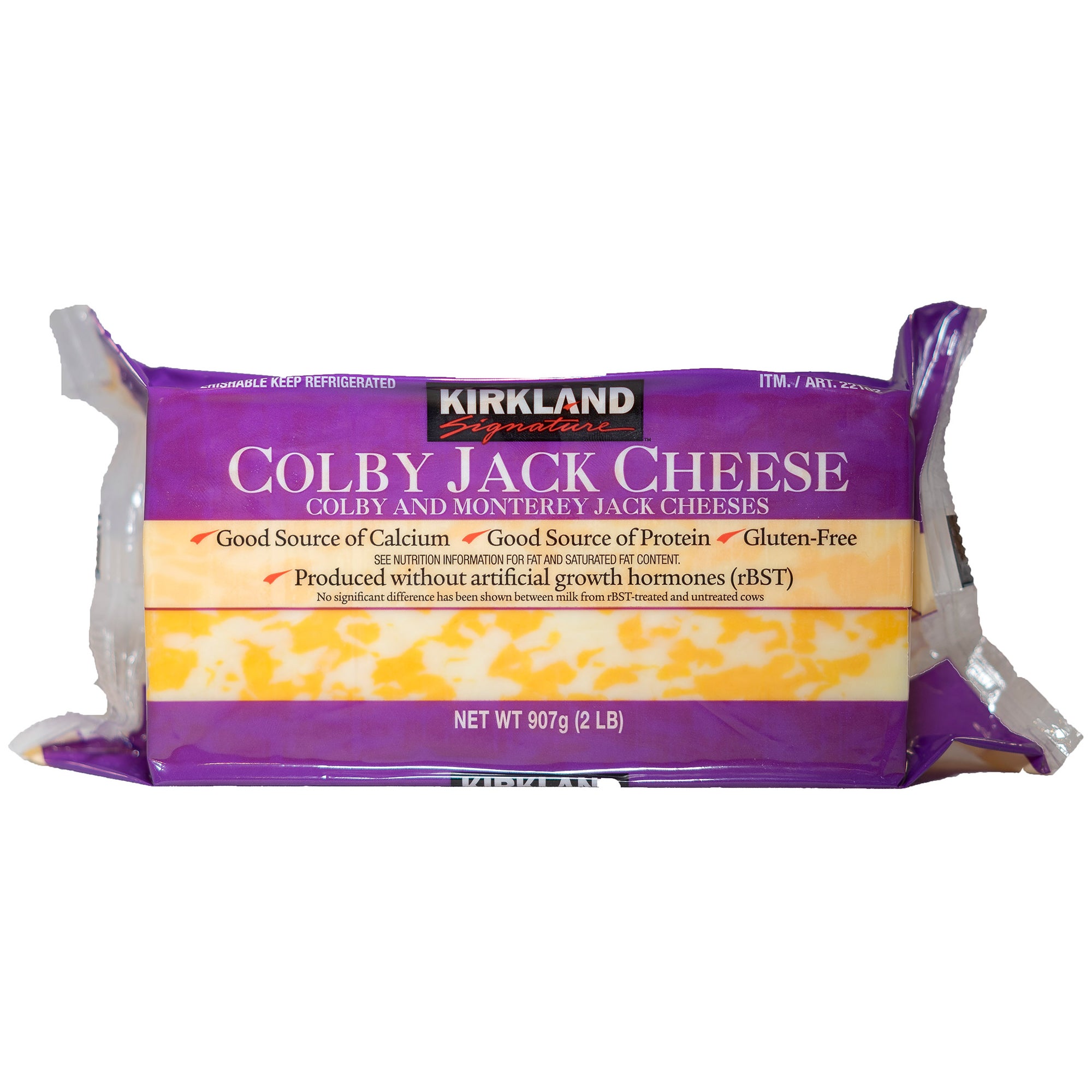 KIRKLAND SIGNATURE COLBY JACK CHEESE 2 LBS. - Image 1