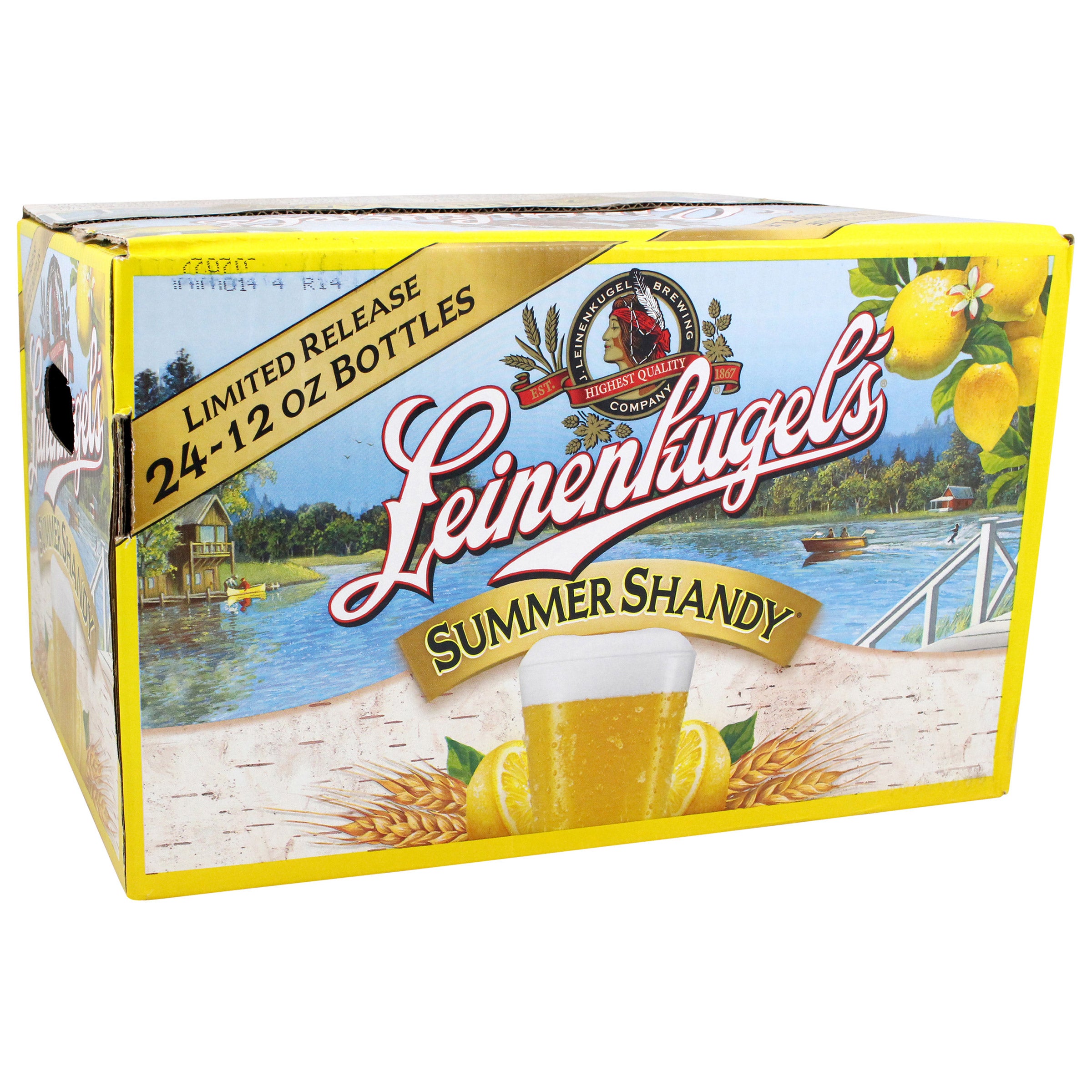 LEINENKUGEL'S SUMMER SHANDY USA 24/12OZ