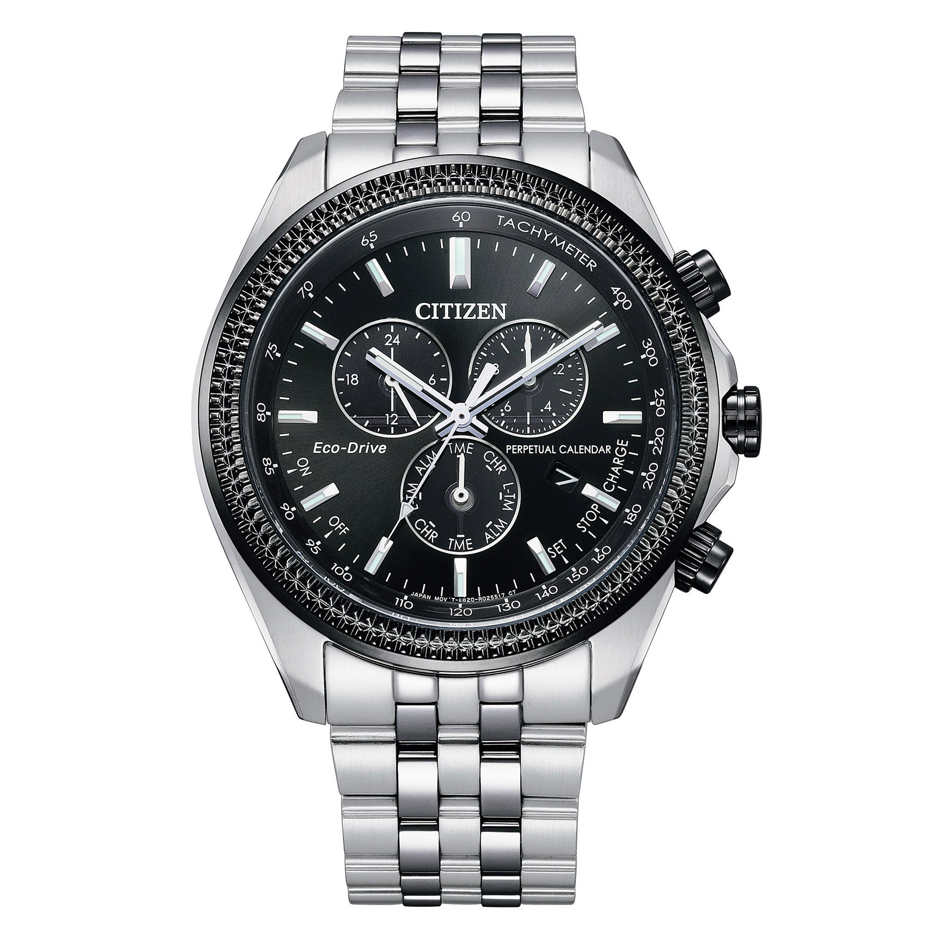 CITIZEN ECO-DRIVE STAINLESS STEEL CHRONOGRAPH MENS WATCH - Image 1